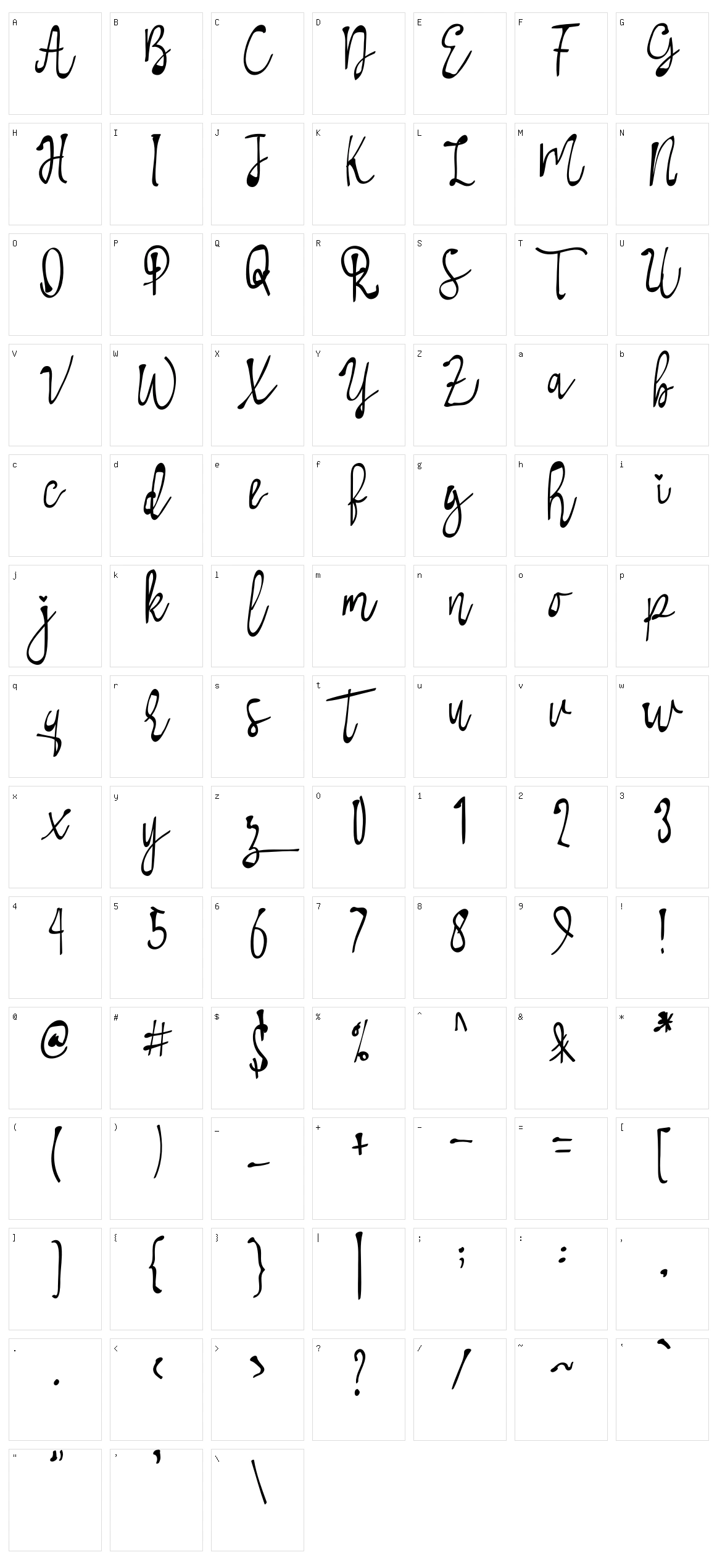 Telletubies Character Set