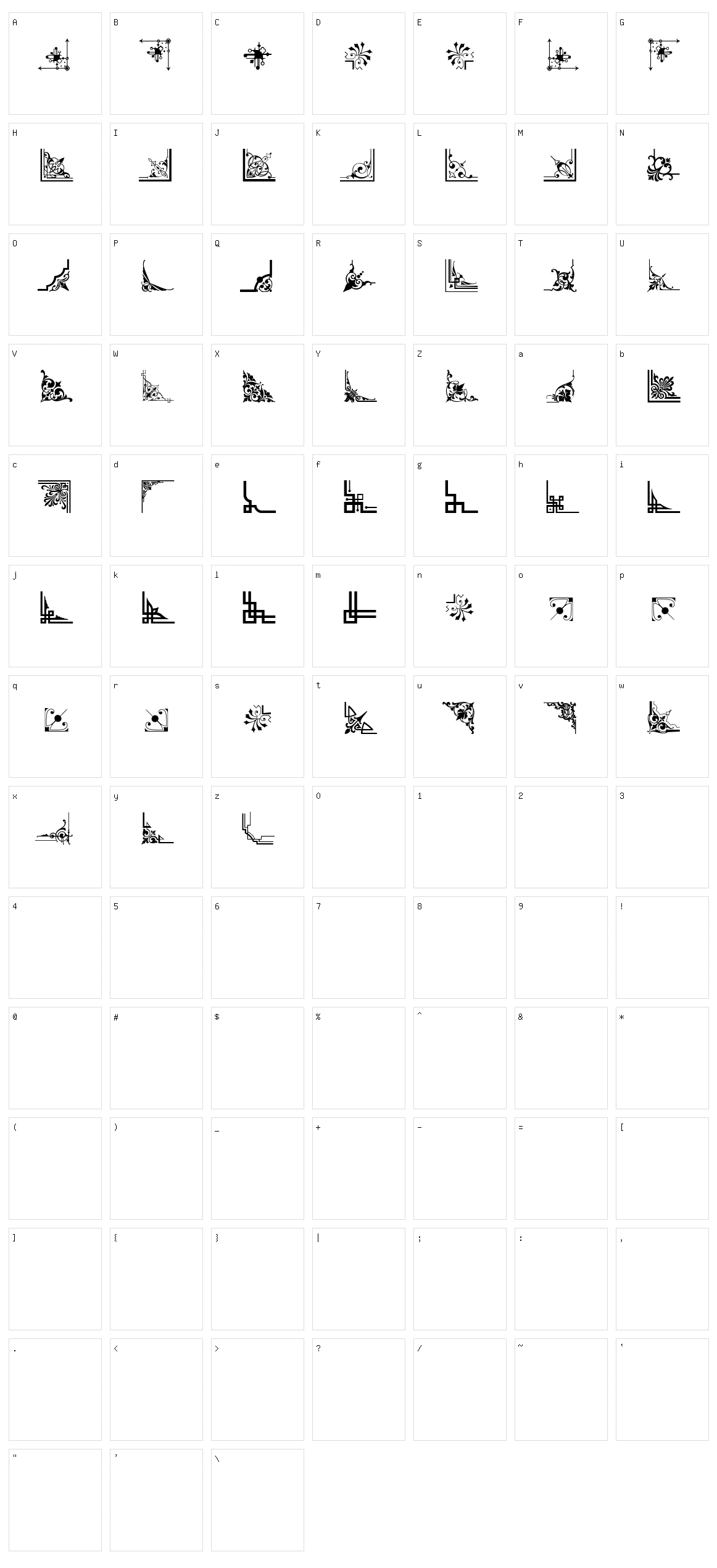 Corn Pop Five Character Set
