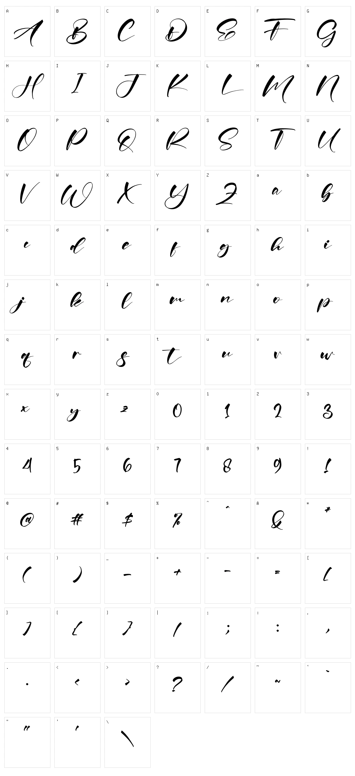 Wonder Dreams Character Set