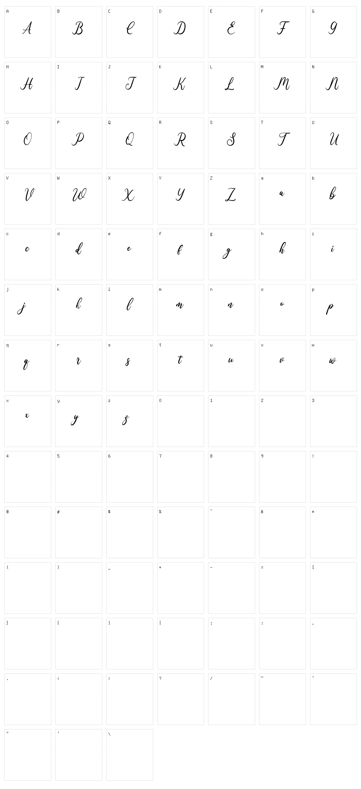 Wonder Villa Character Set