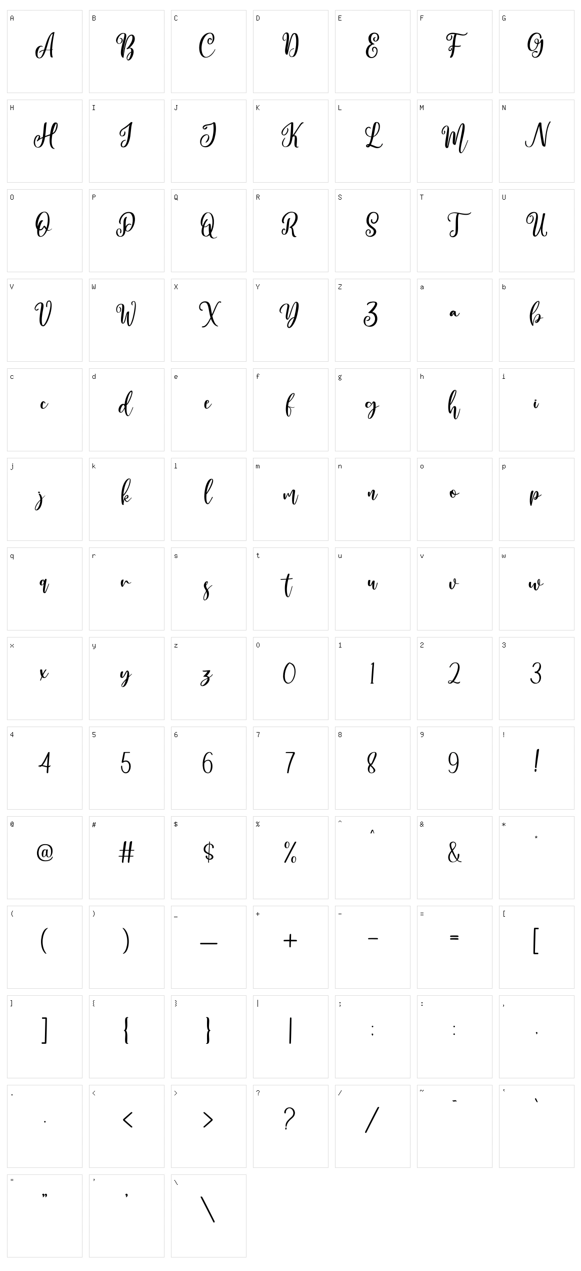 Wonderful Christmas Character Set