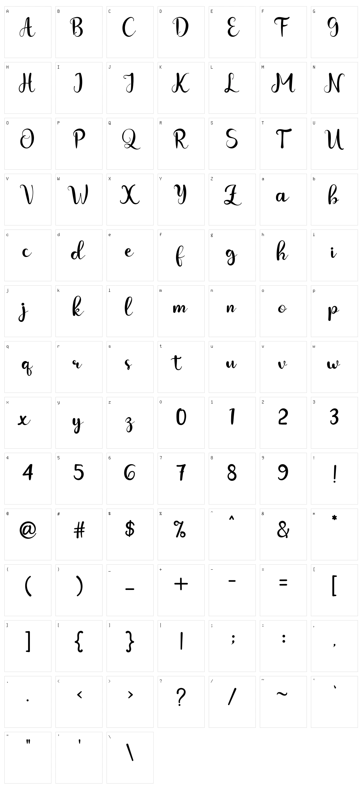 Yellow Flower Character Set