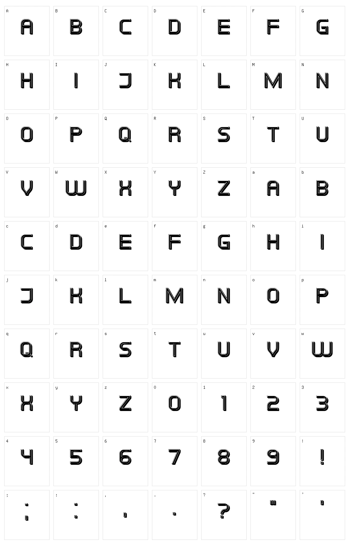 Filosofisch Character Set