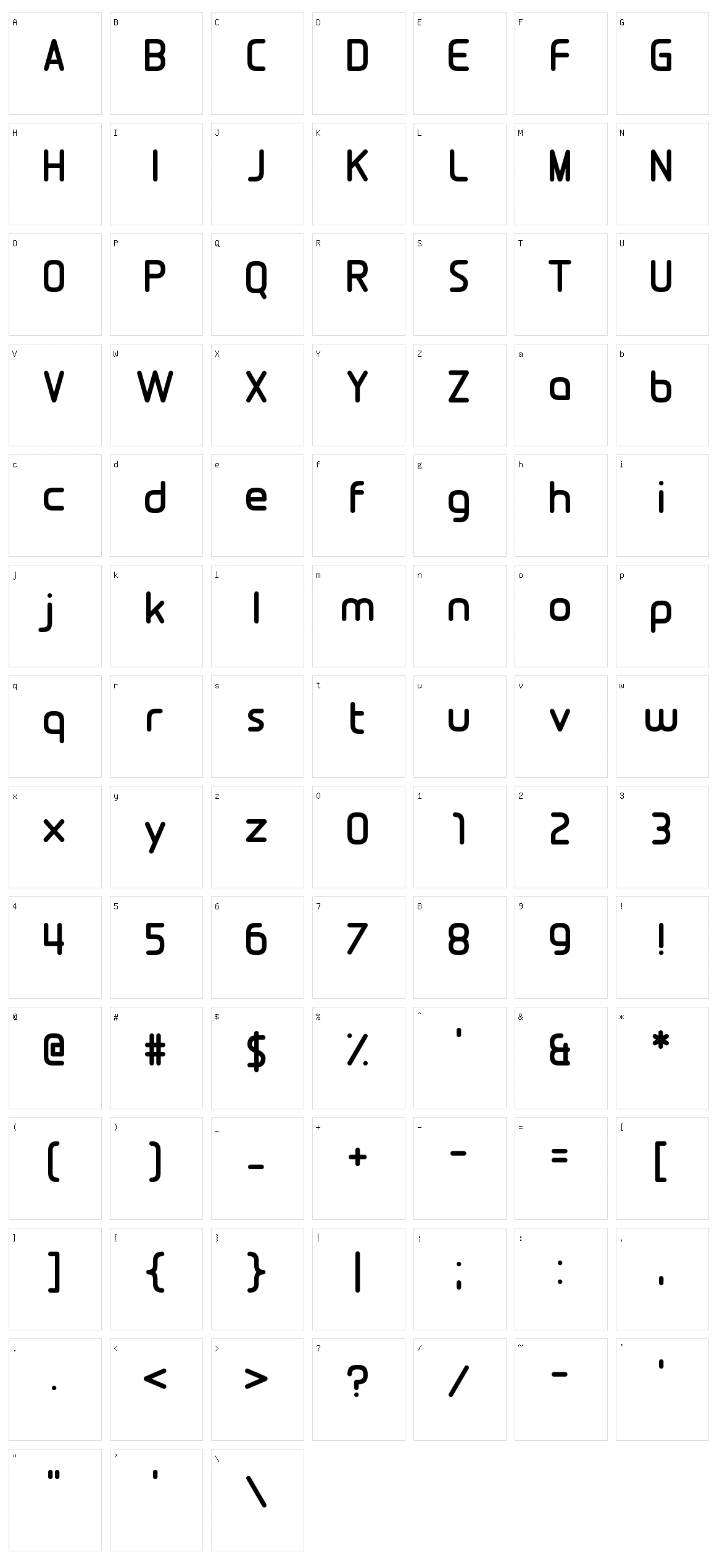 Fool's Errand Character Set