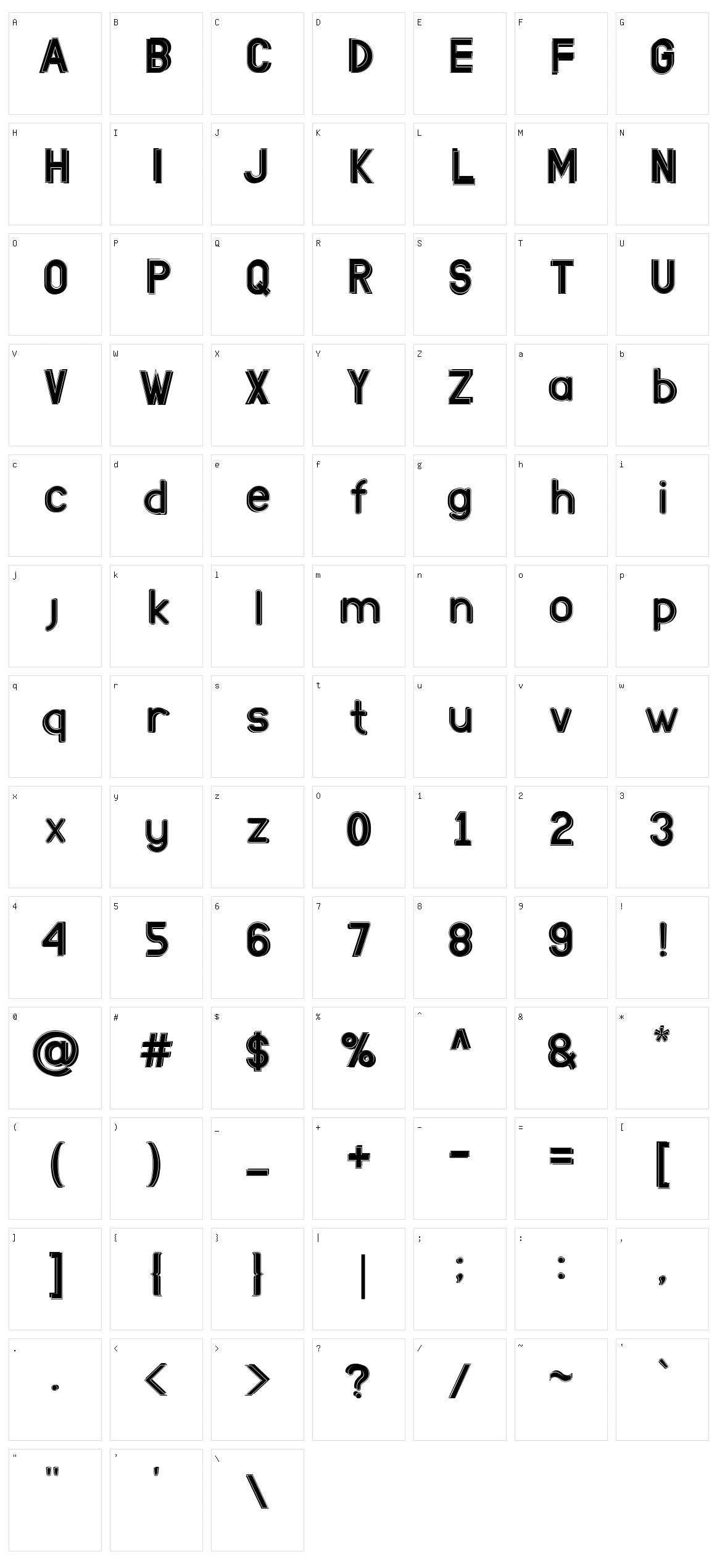 Its Classy Character Set