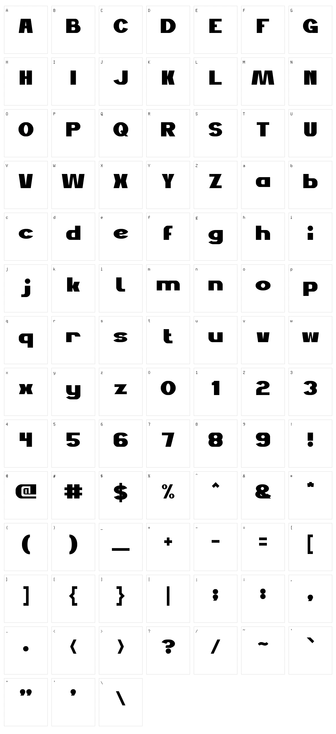 Just Do Good Character Set