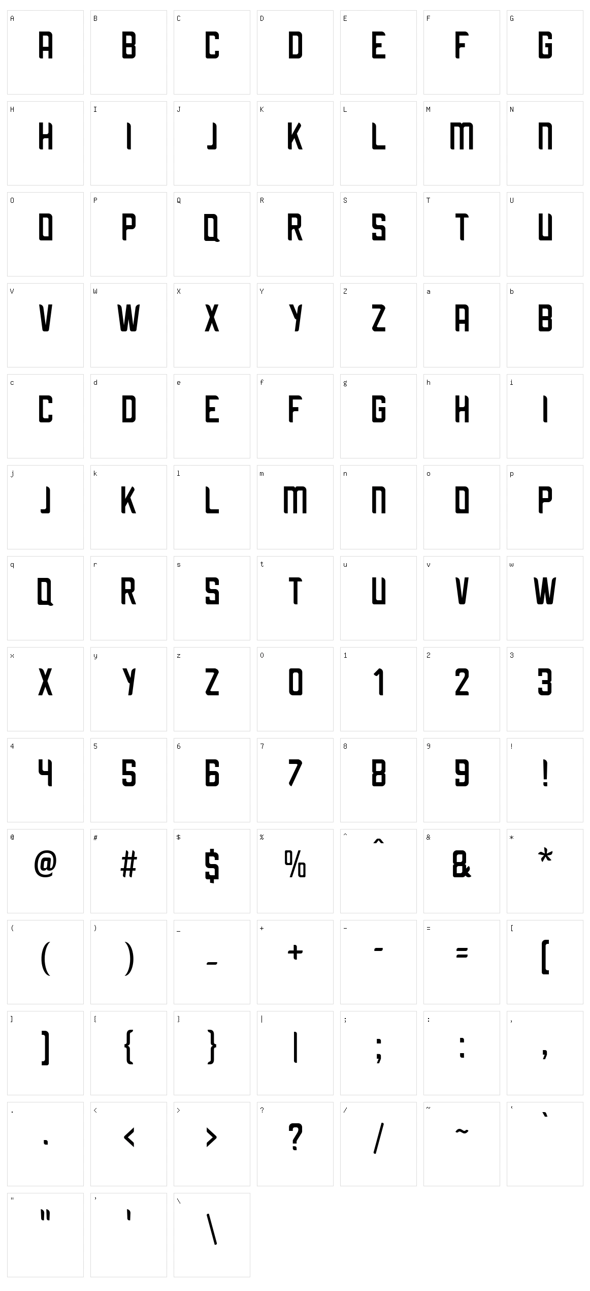 Kitoko Character Set