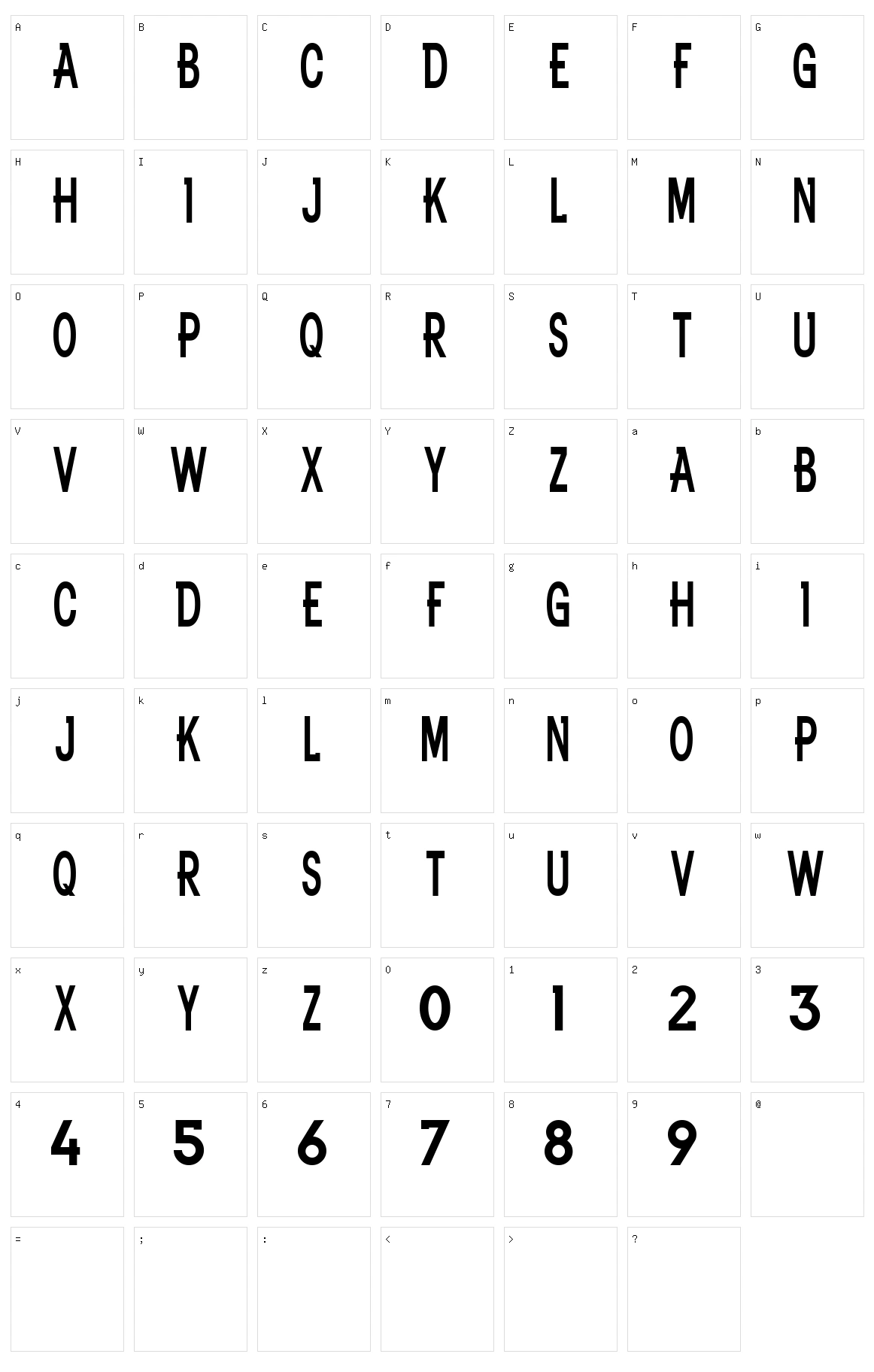 NFL Broncos Character Set