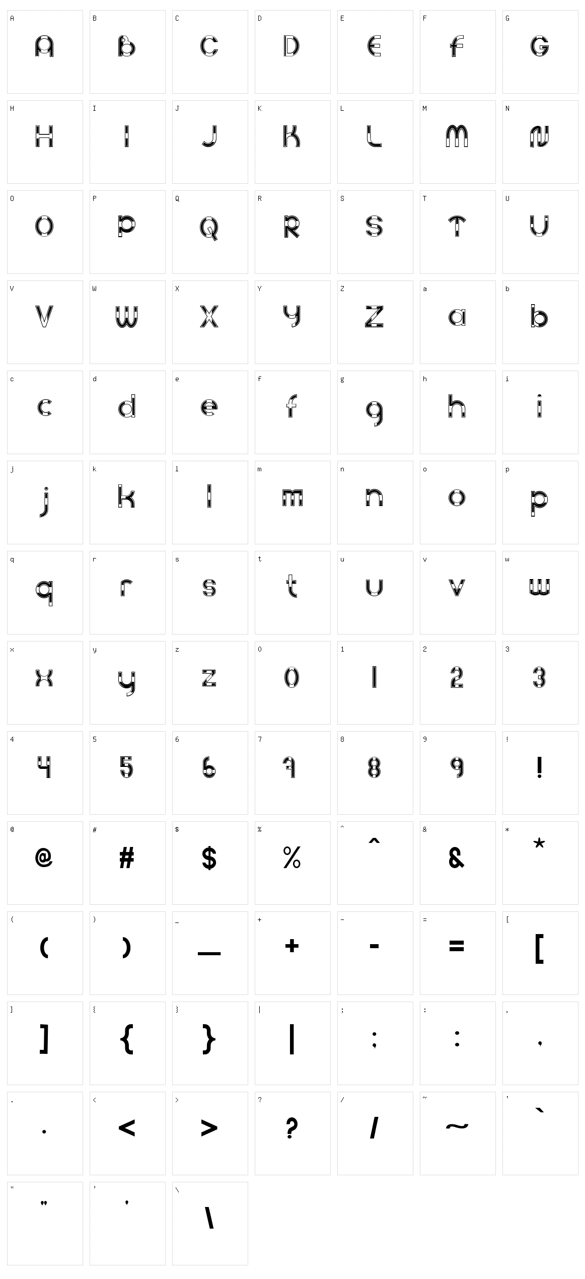 People 4.o Character Set