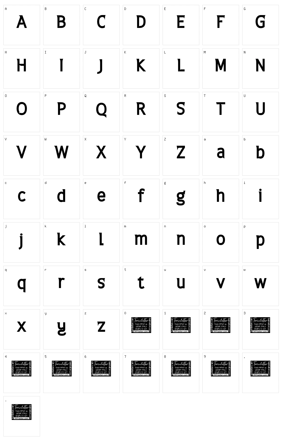 Restrict Character Set