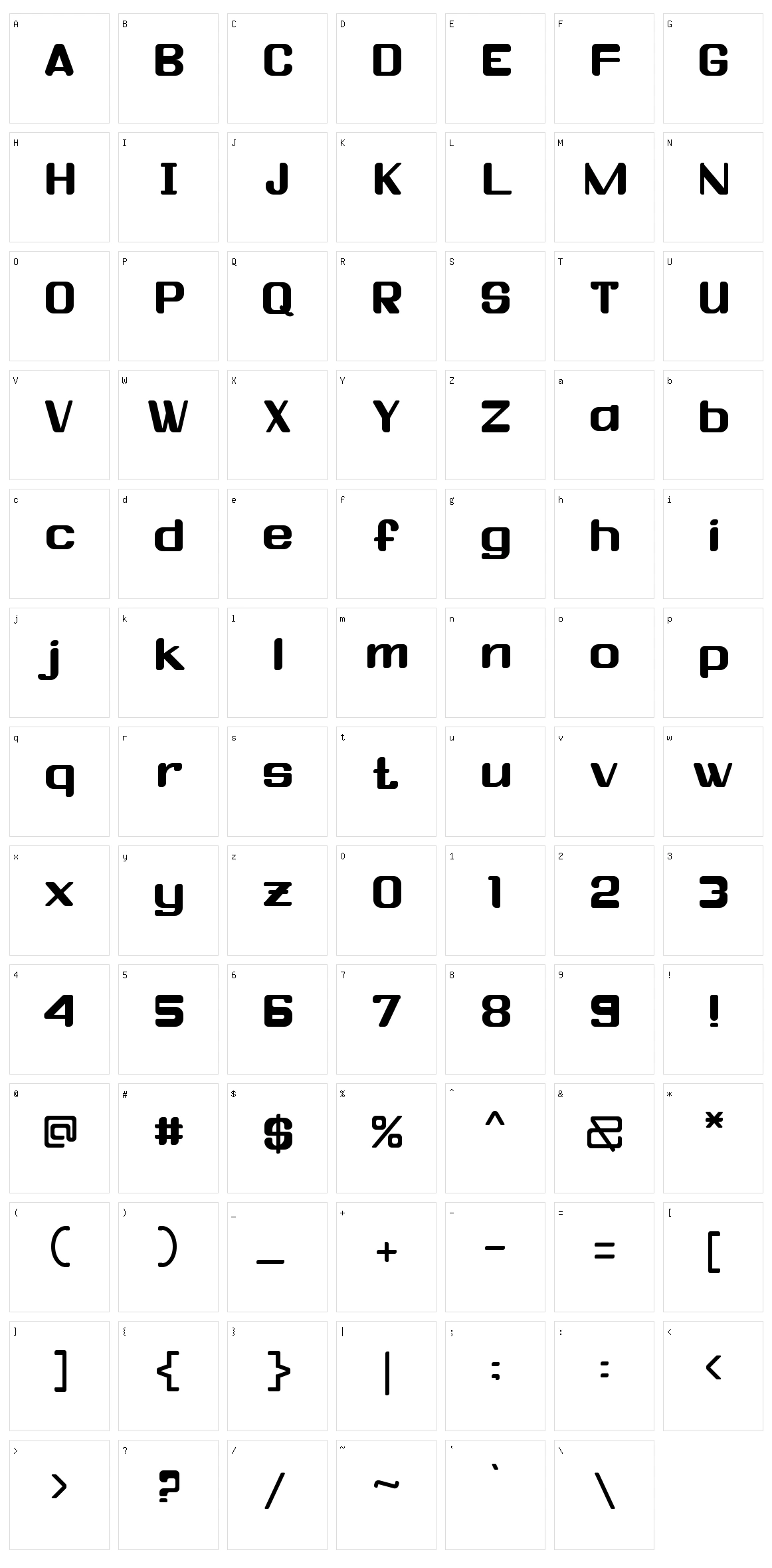 Vivi Kharisma Character Set