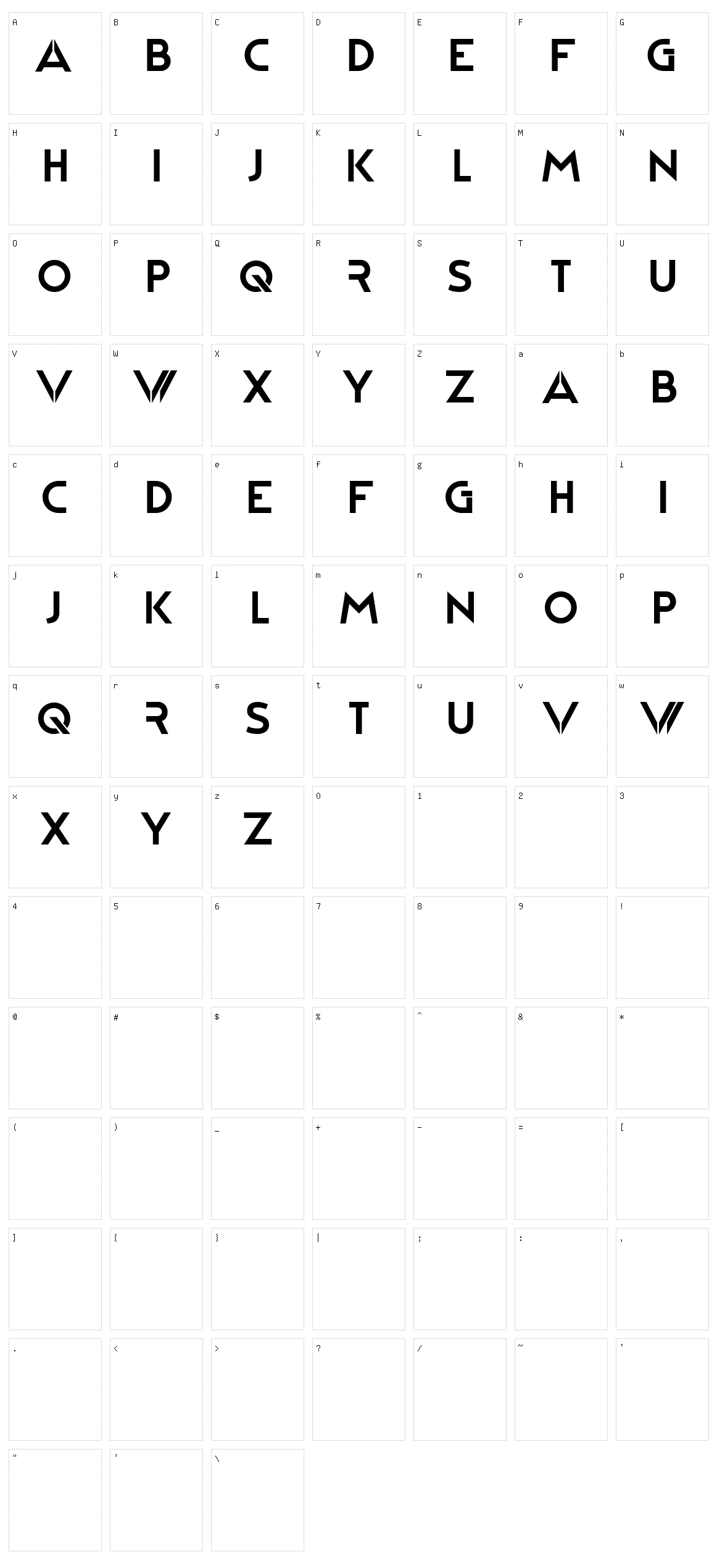 Yaroslav Character Set