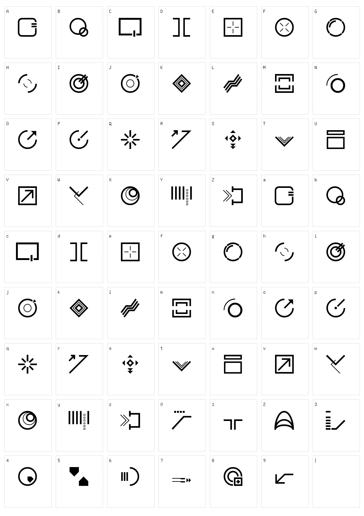 StyleBats Character Set
