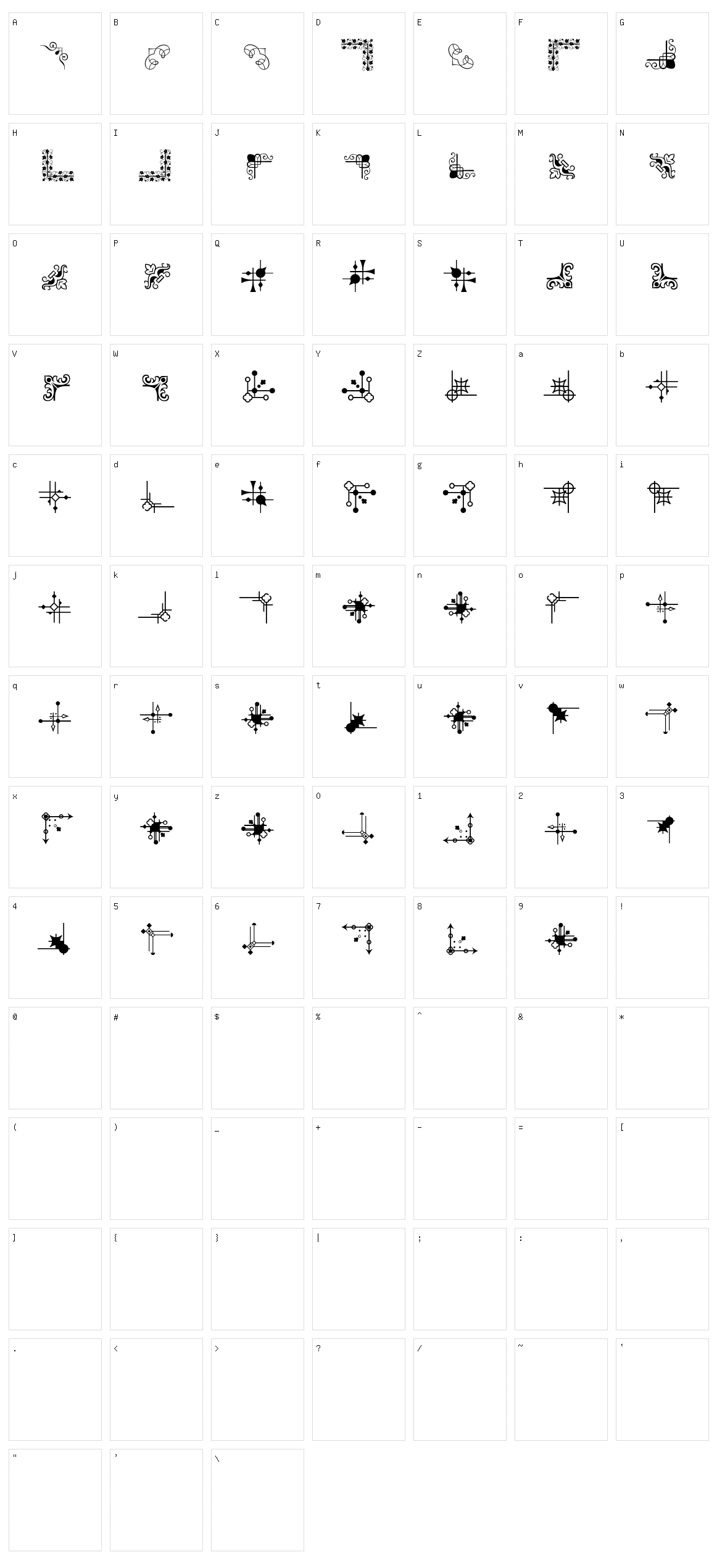 Corn Pop Four Character Set