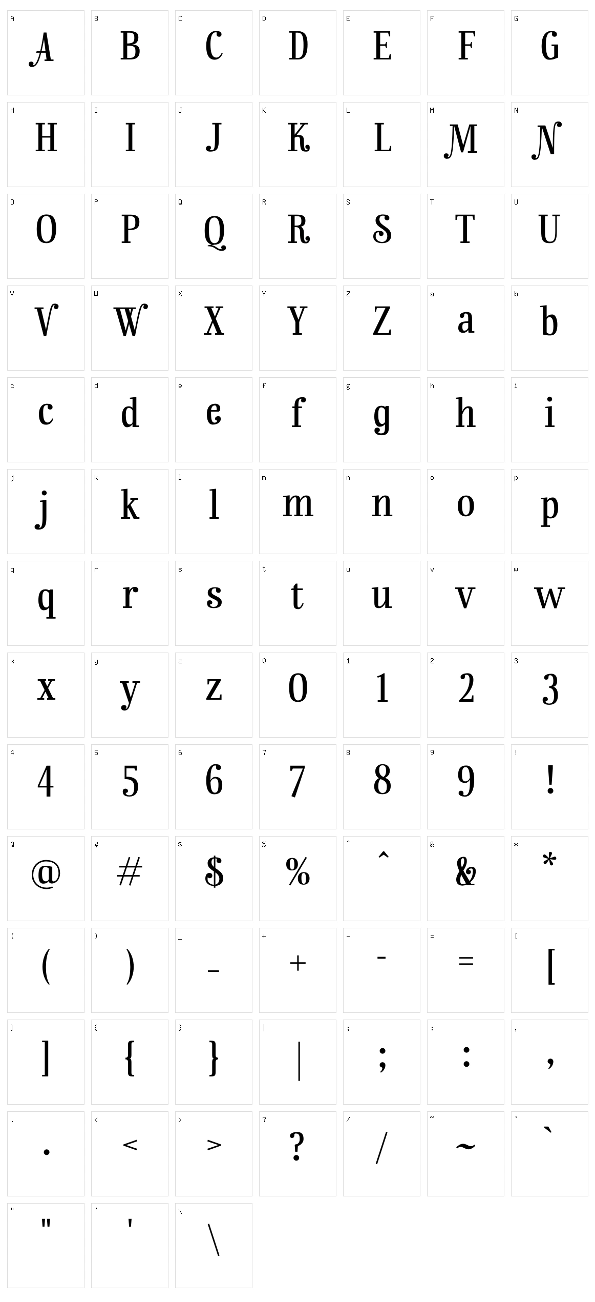 Rainbow Mansion Character Set