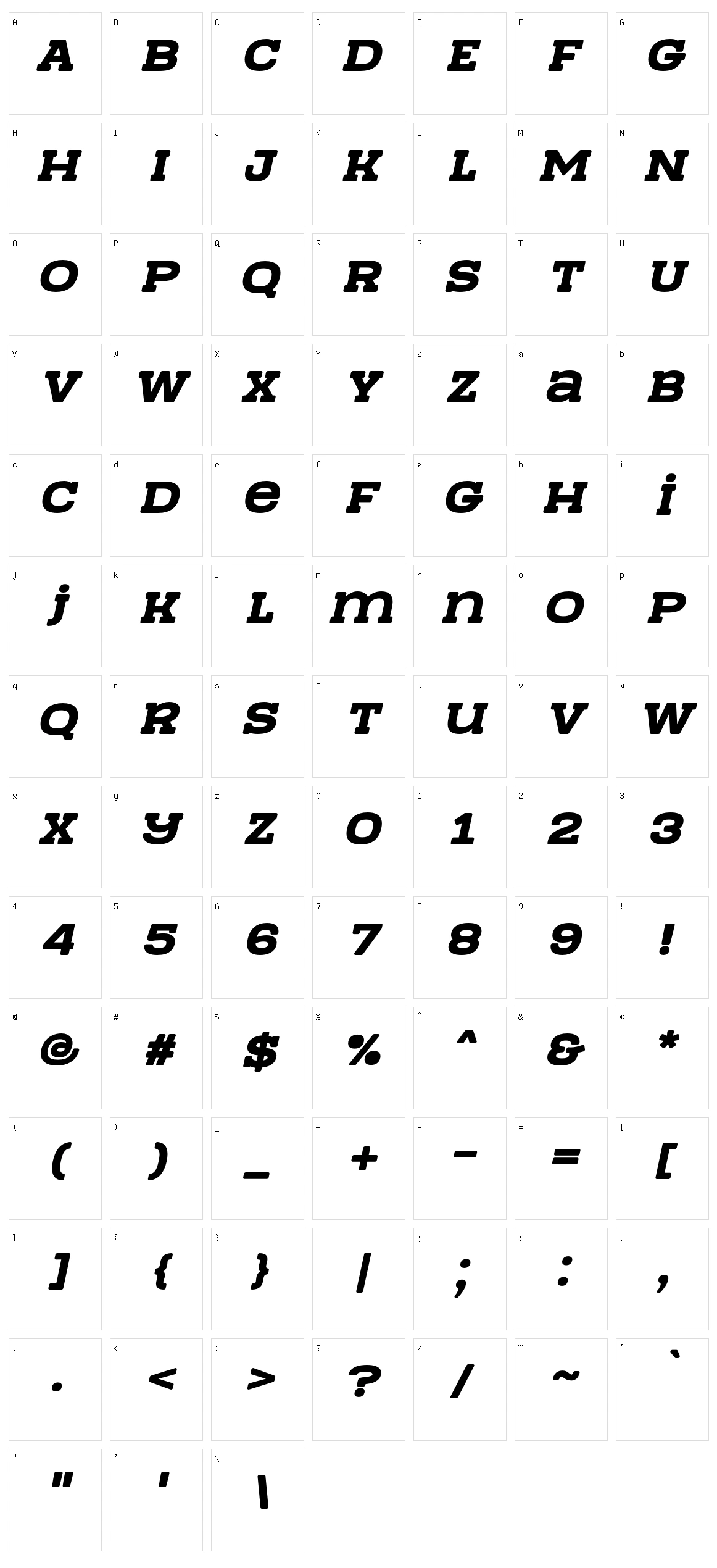 Team Work Character Set