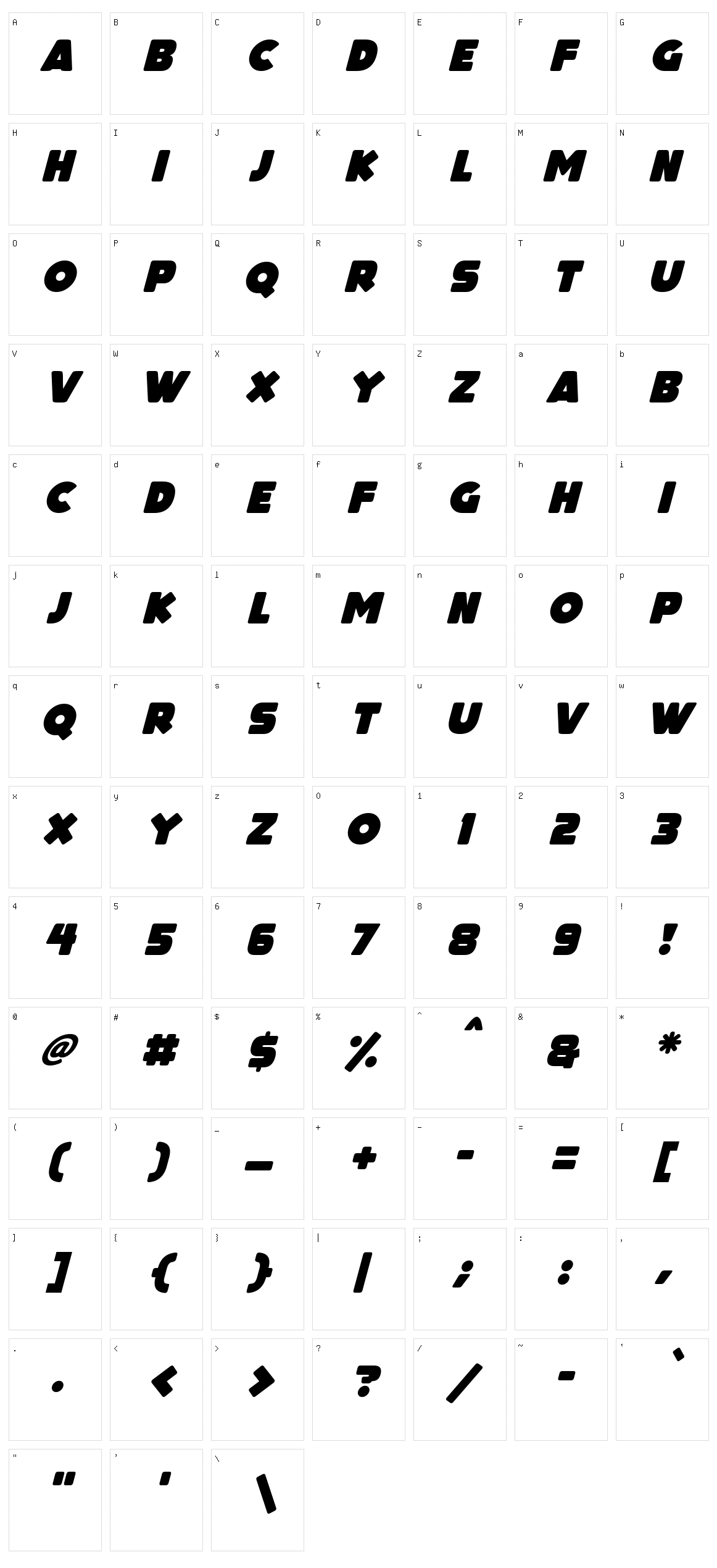 ToyBox Character Set