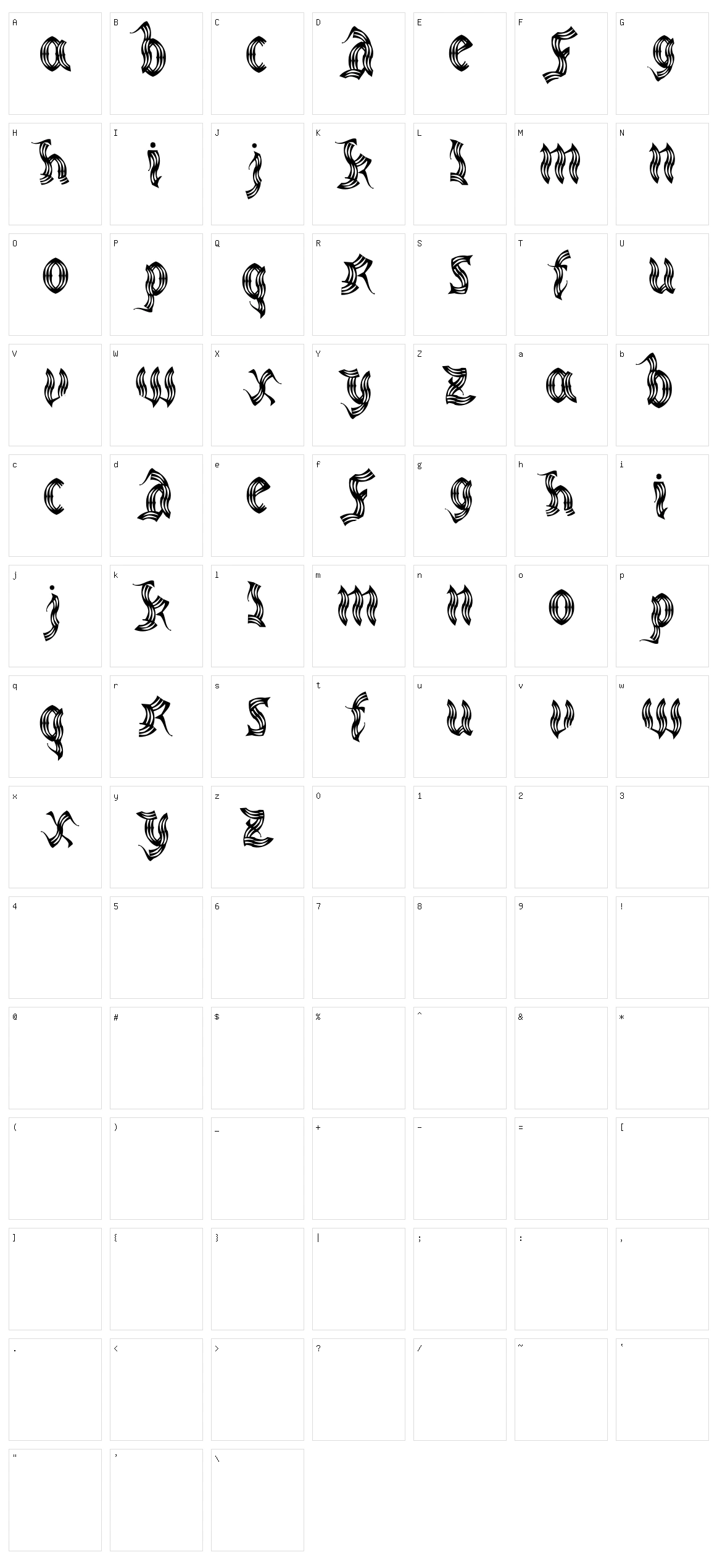 Medieval Party Character Set