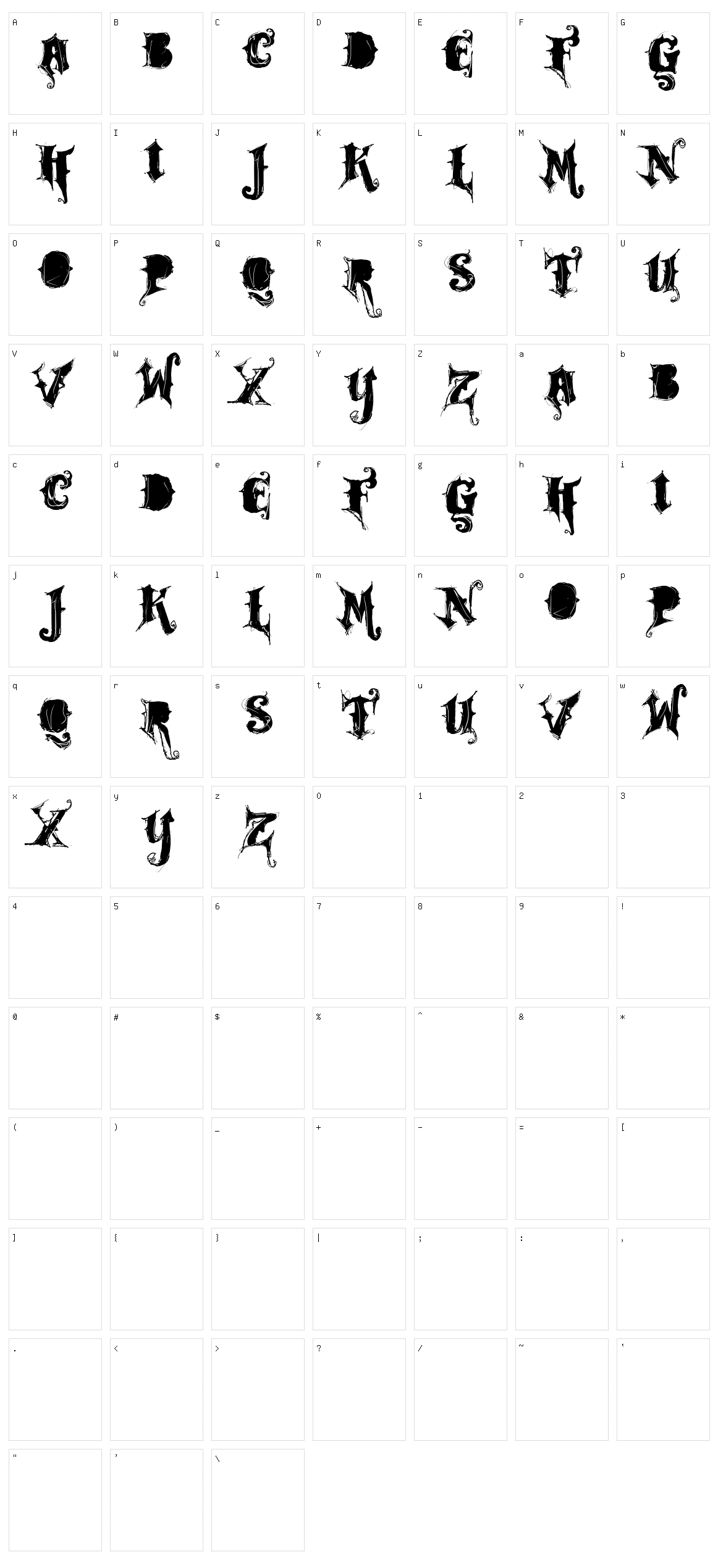 VTKS Rock Garage Band Character Set