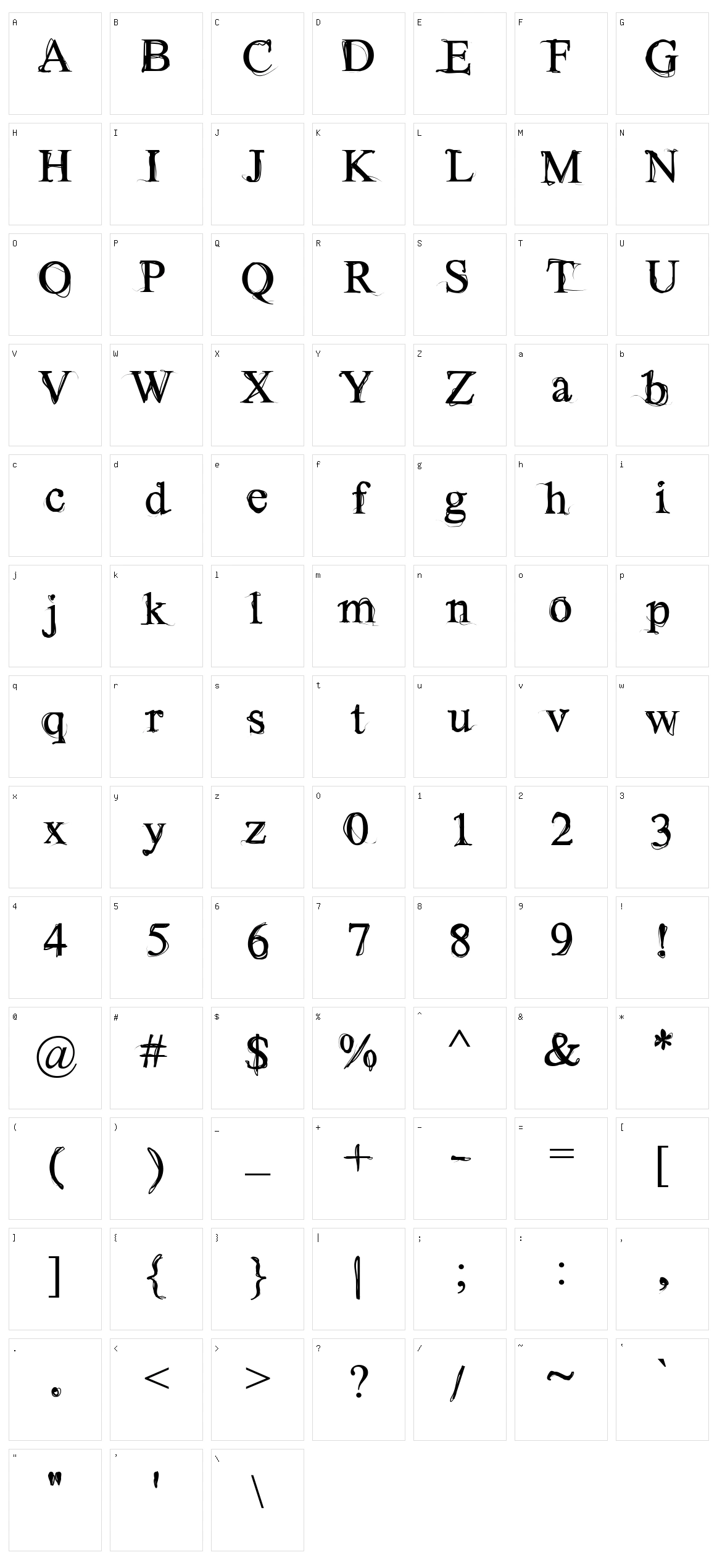 Wilderness Character Set