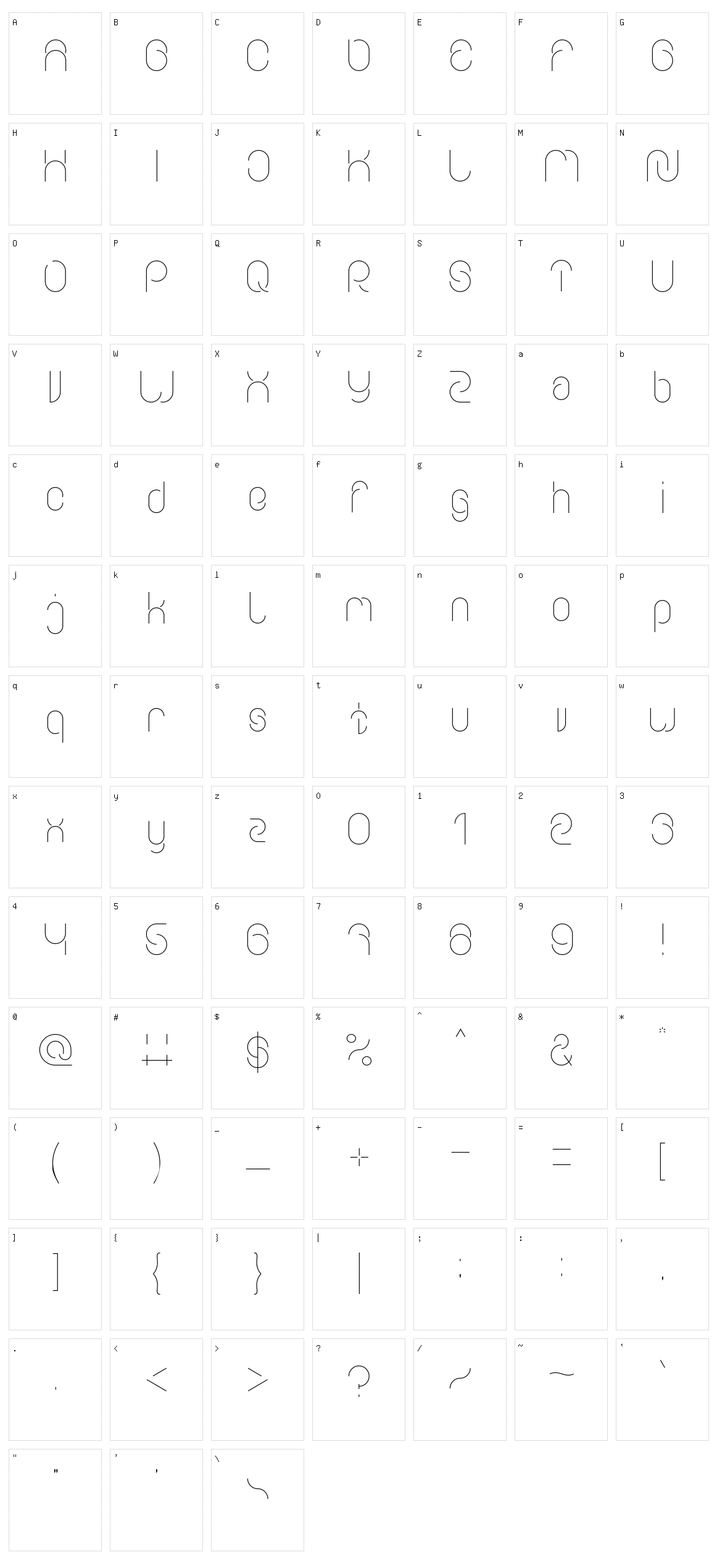 Everything Character Set