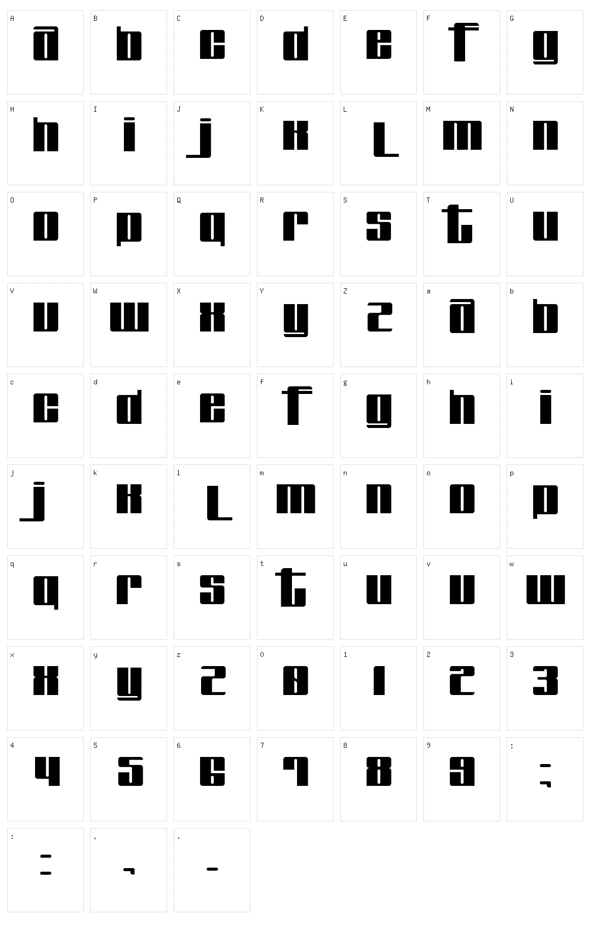 Fabulous Character Set