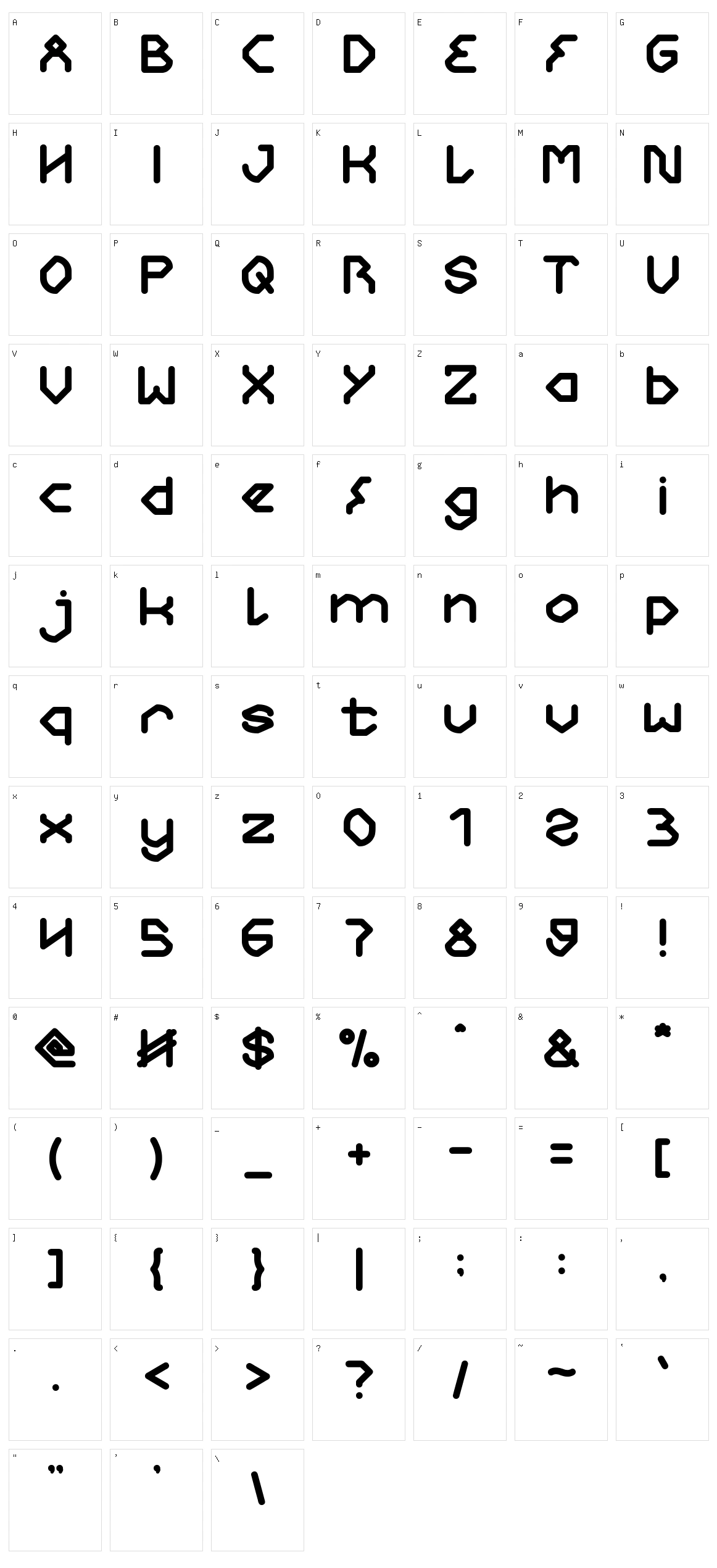 Get Ready Character Set