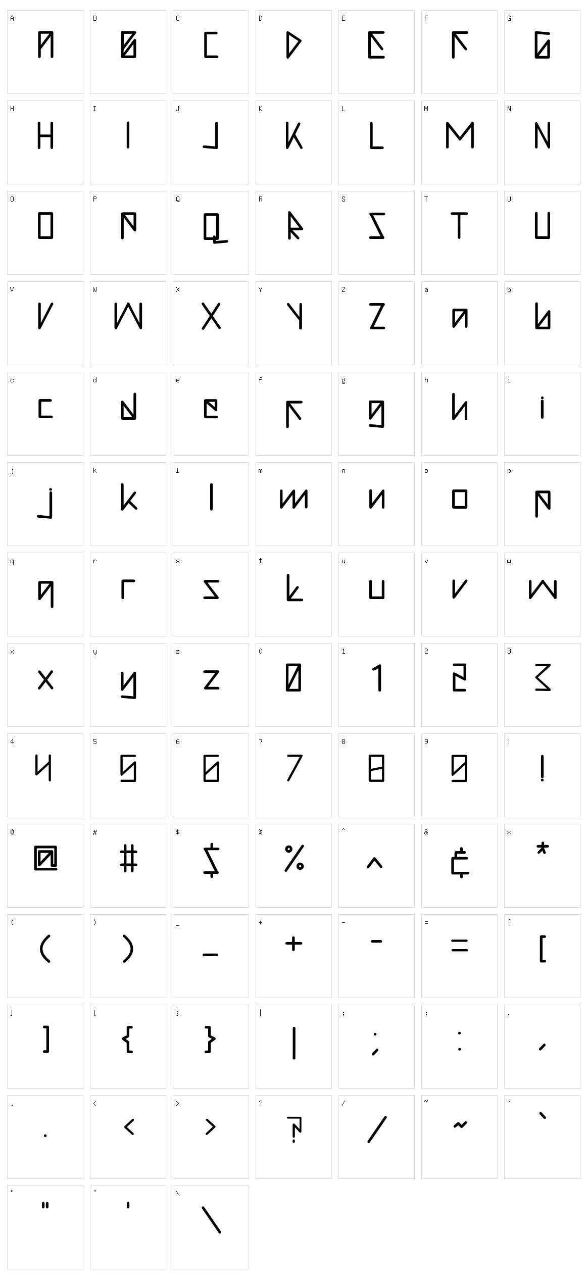 I Love Arrow Character Set