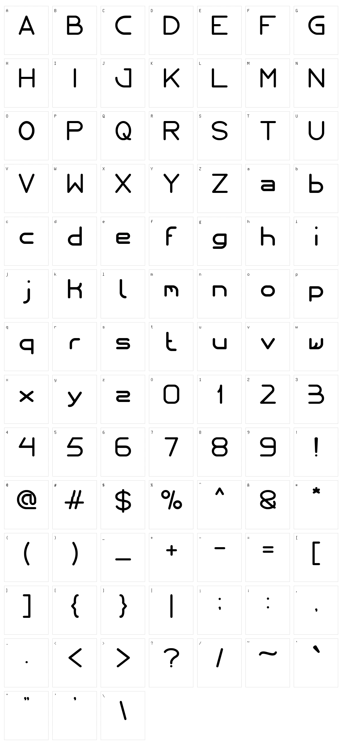 Internationalist Character Set