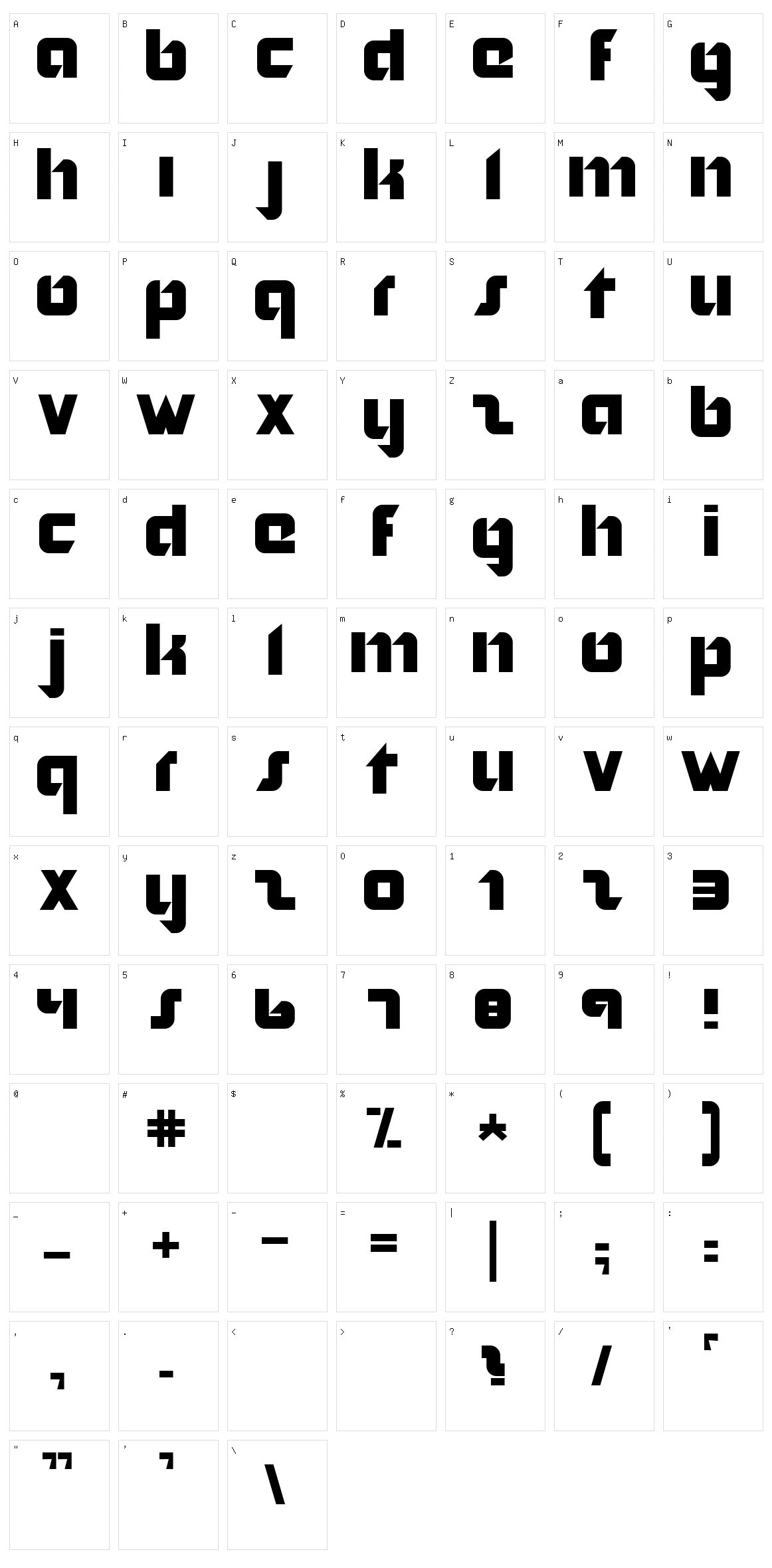 Nordic Character Set