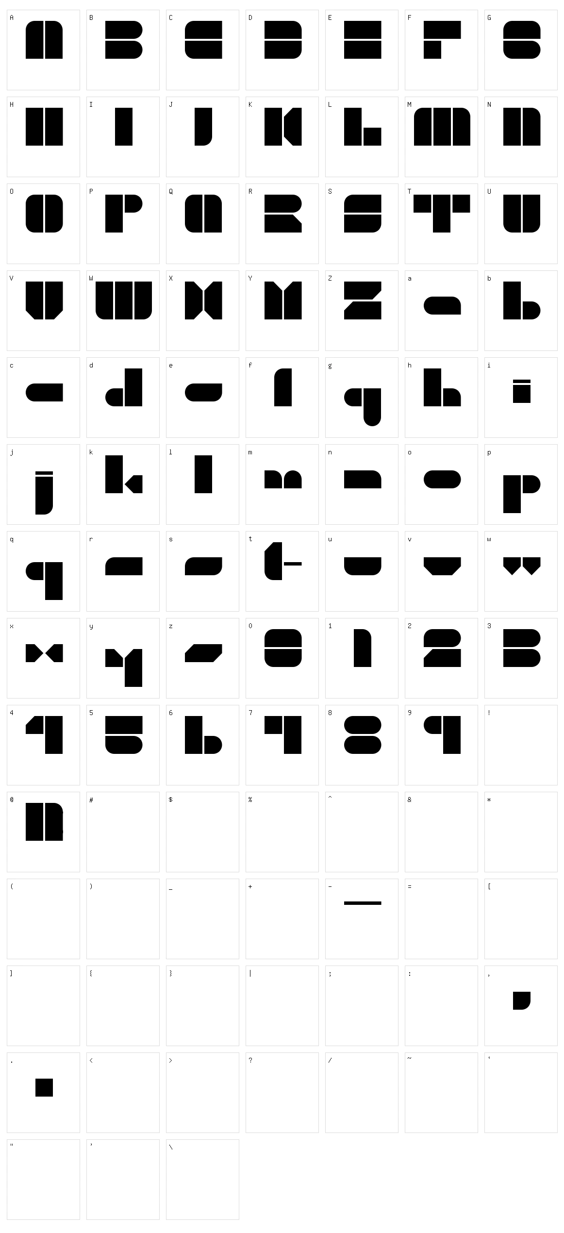 Nuss Motorsports Character Set