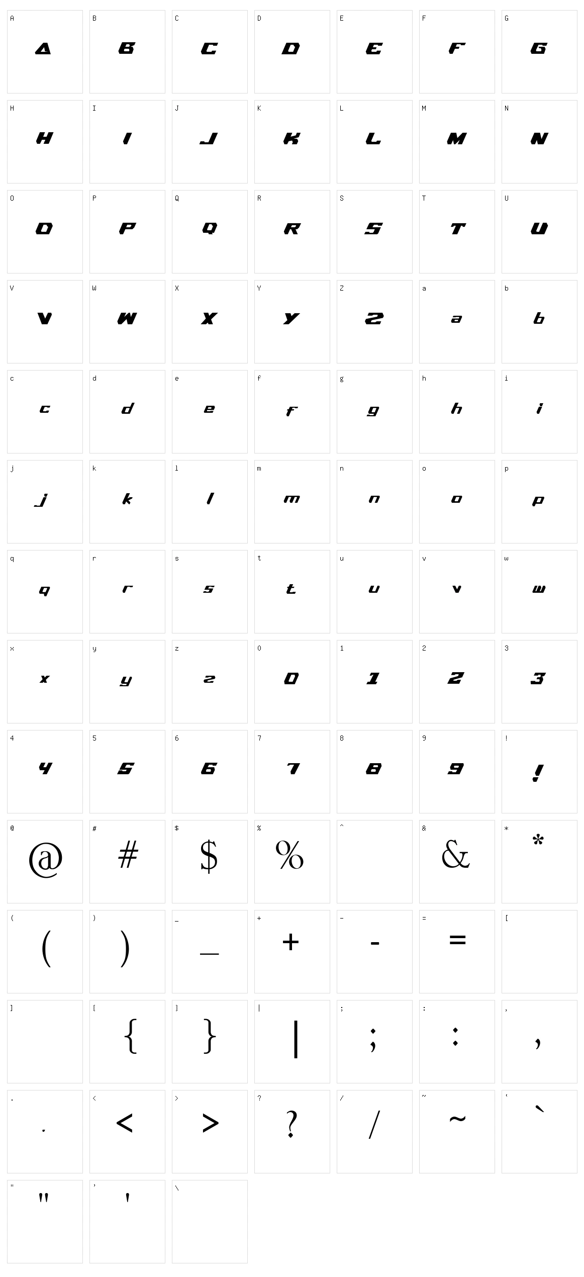 Oto Sticker Character Set