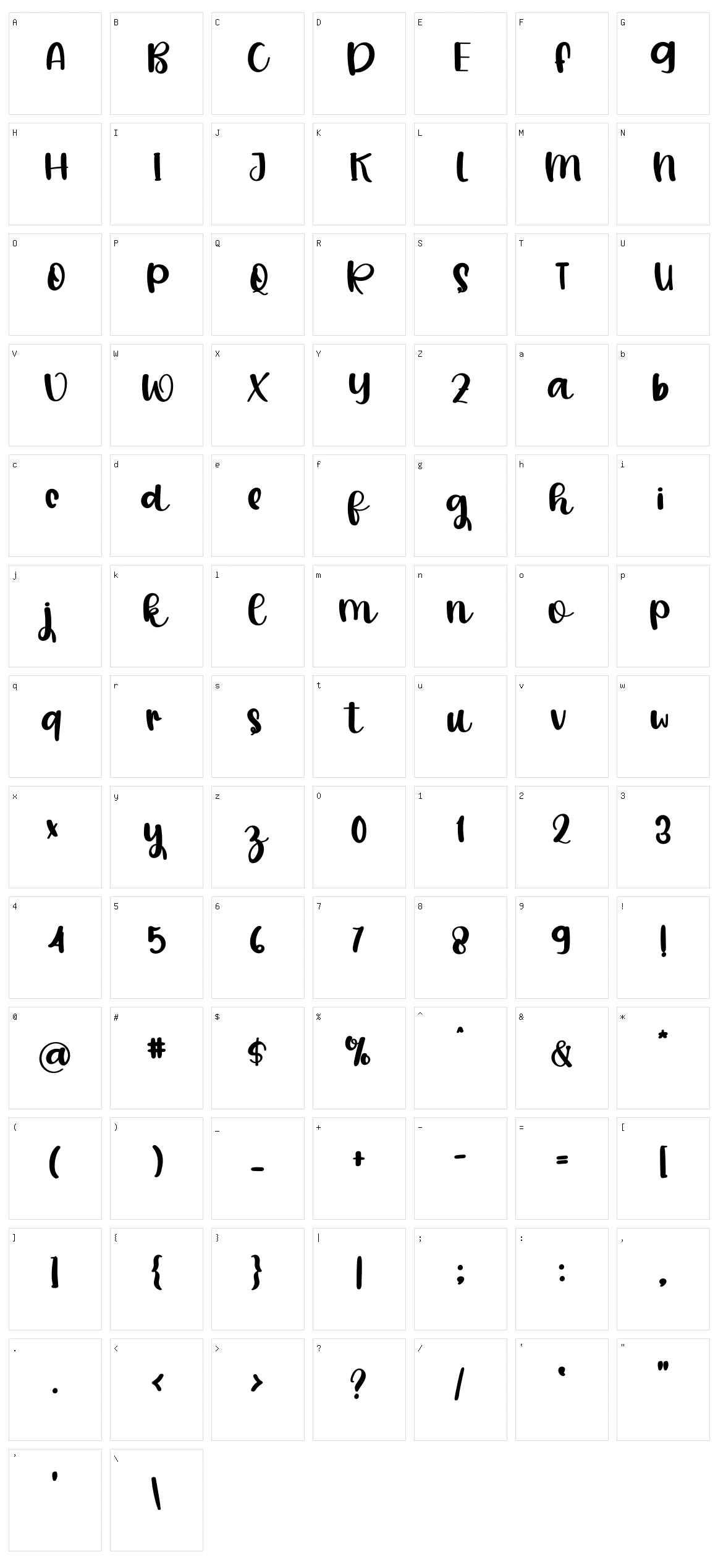 Disneyland Character Set