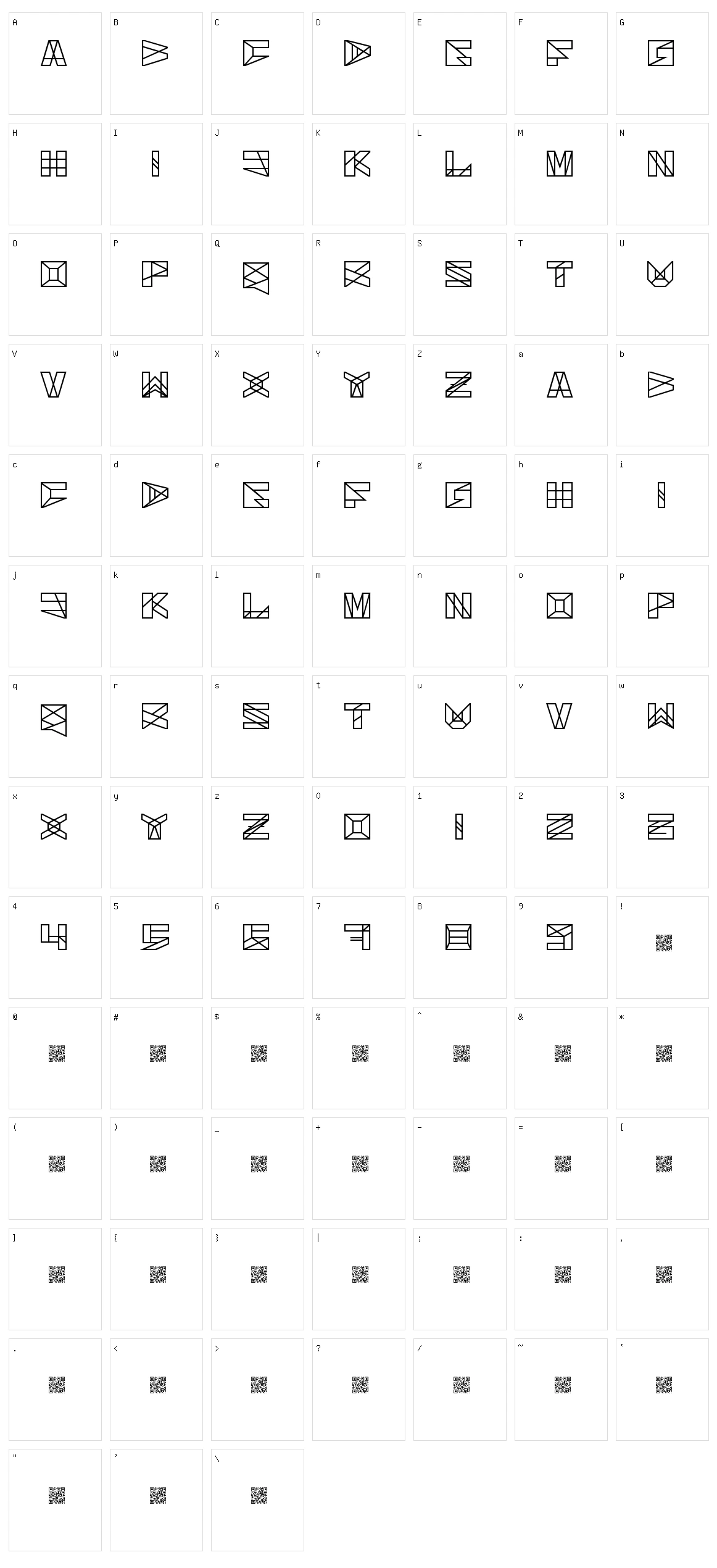 Solarium Character Set
