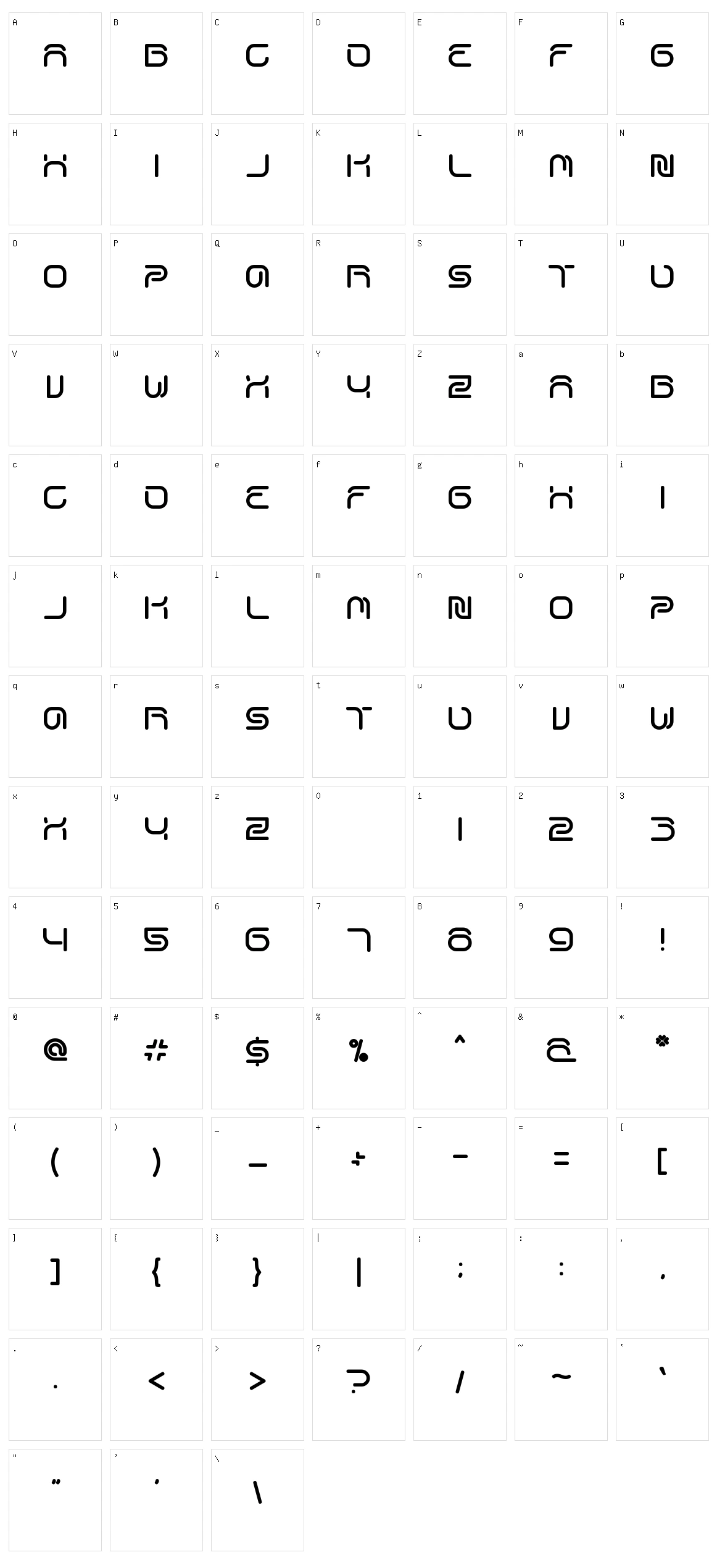 Sport Center Character Set