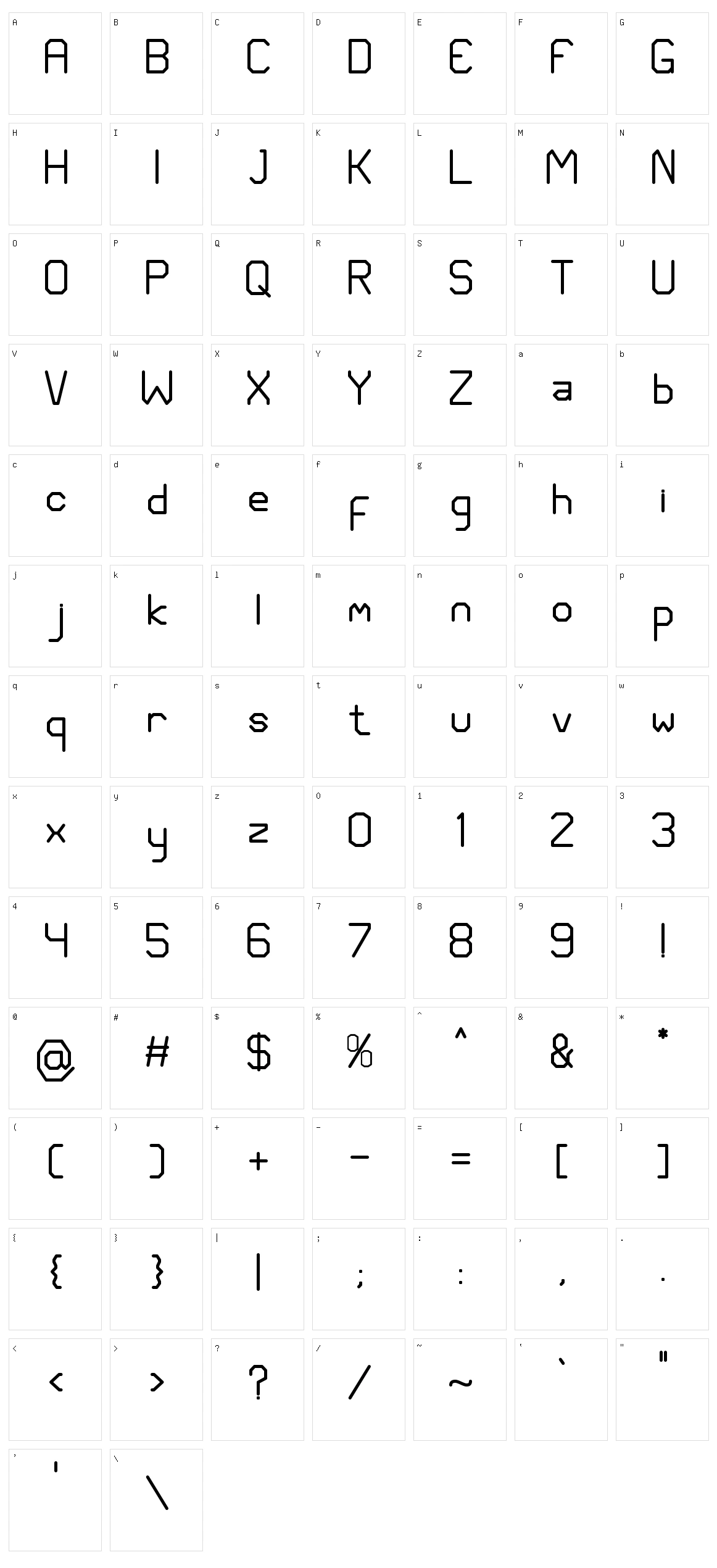 Stream Character Set