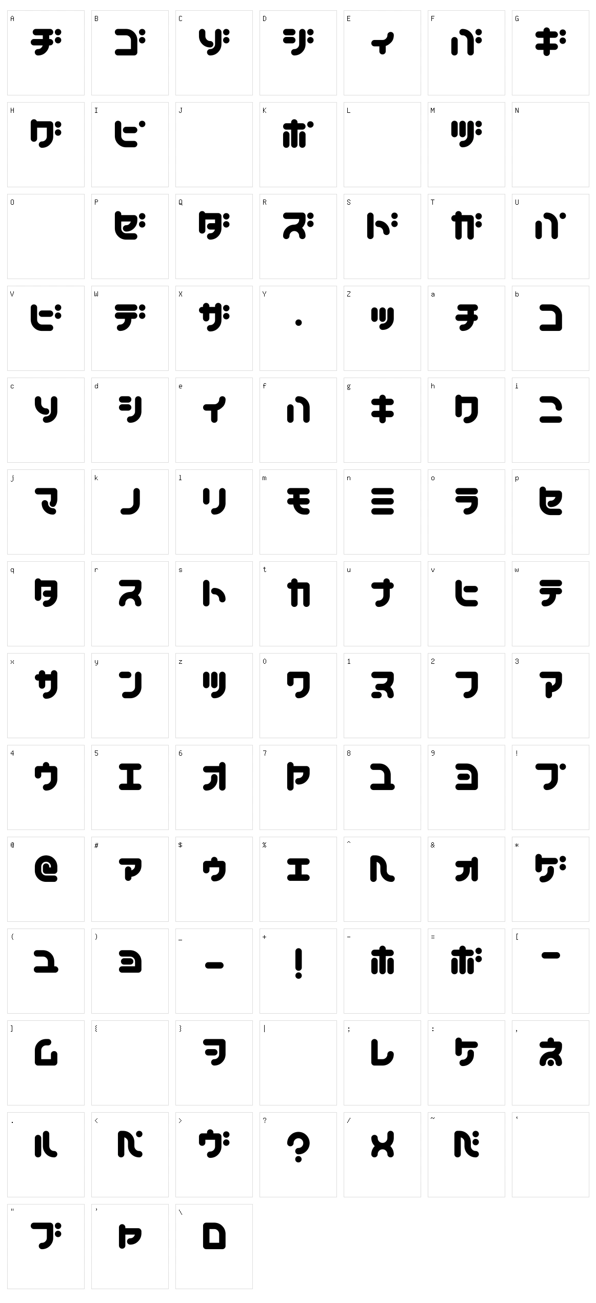 Teacher Character Set