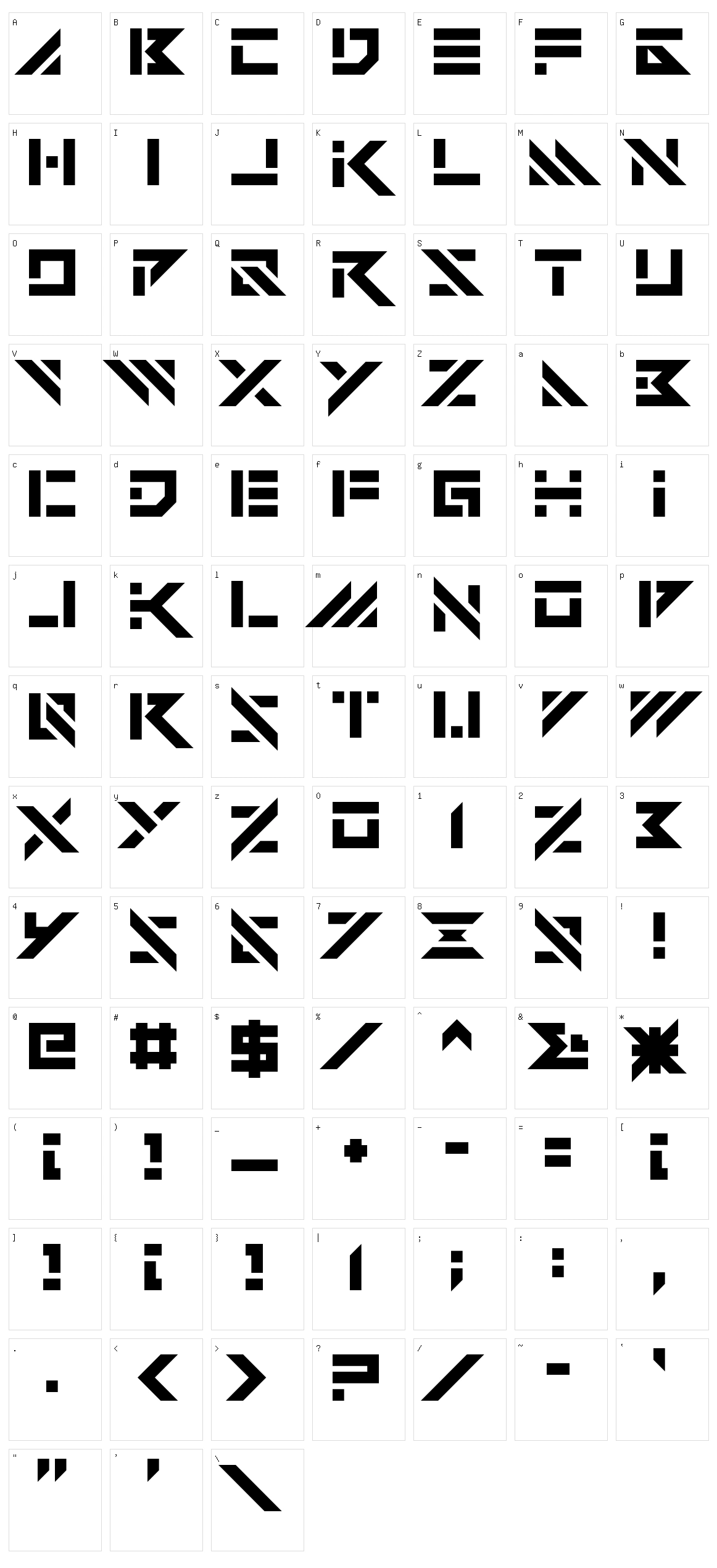 Vermin Vibes Dystopia Character Set