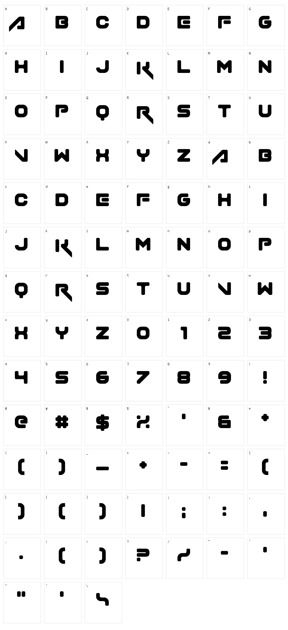 Vice Versus Character Set