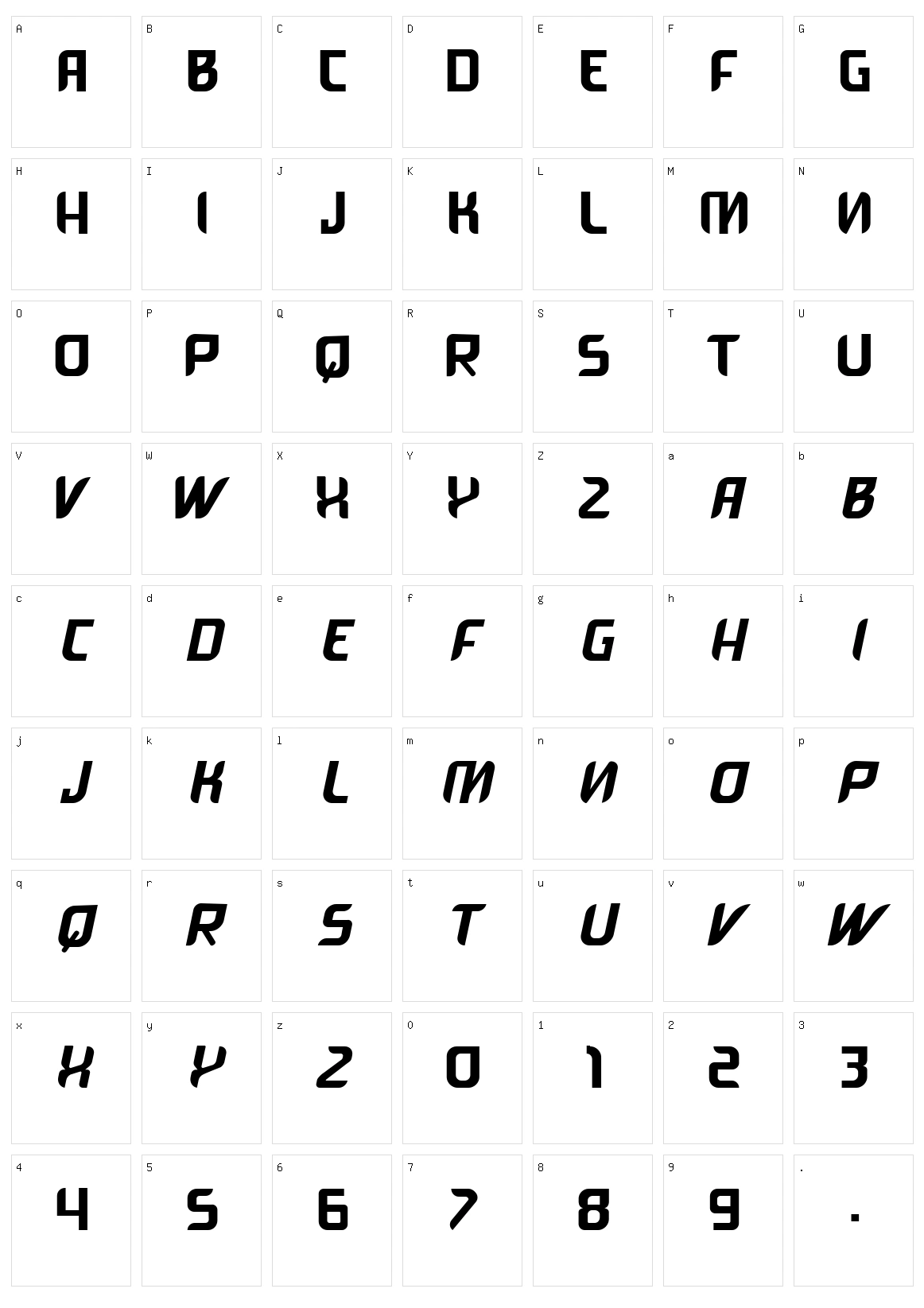 Vtks Smile Character Set
