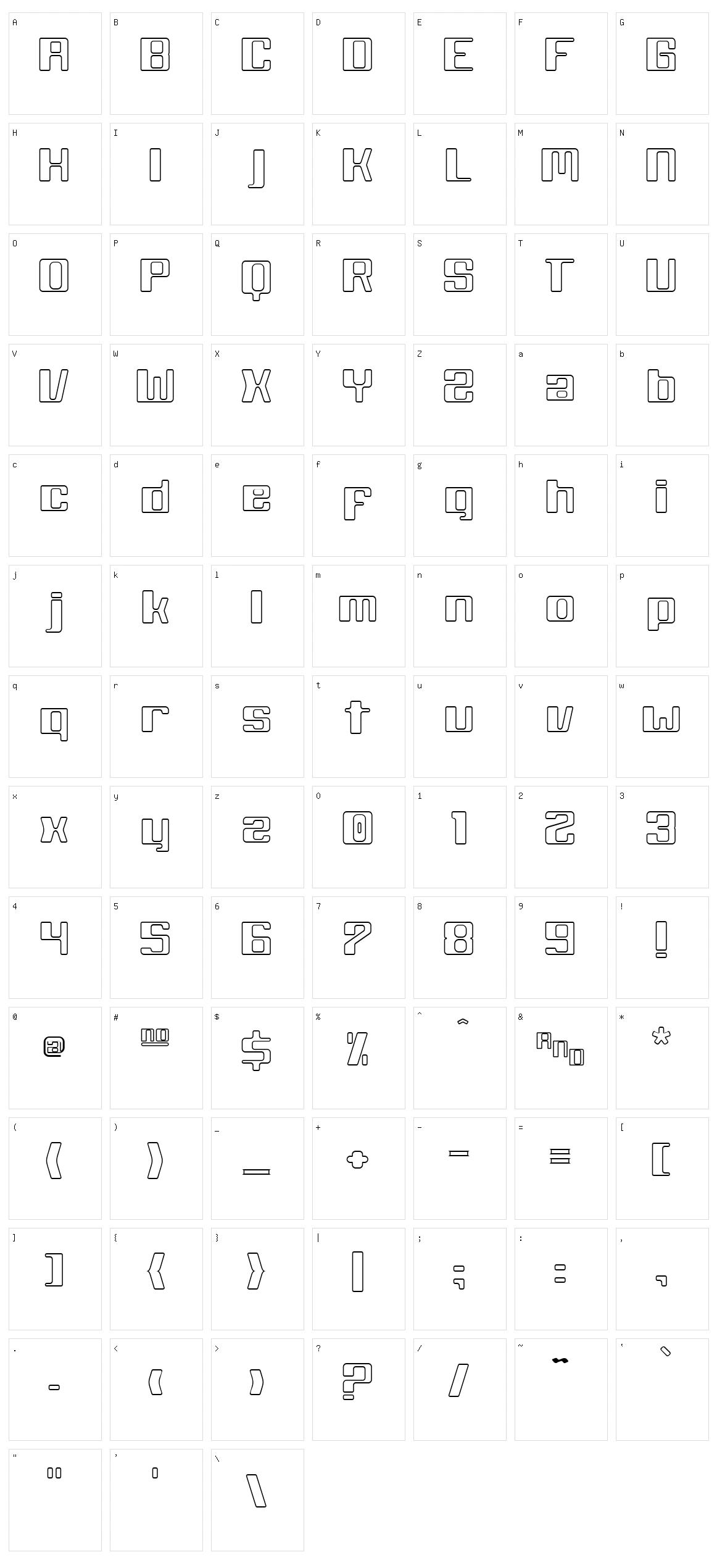 White Wolf Character Set