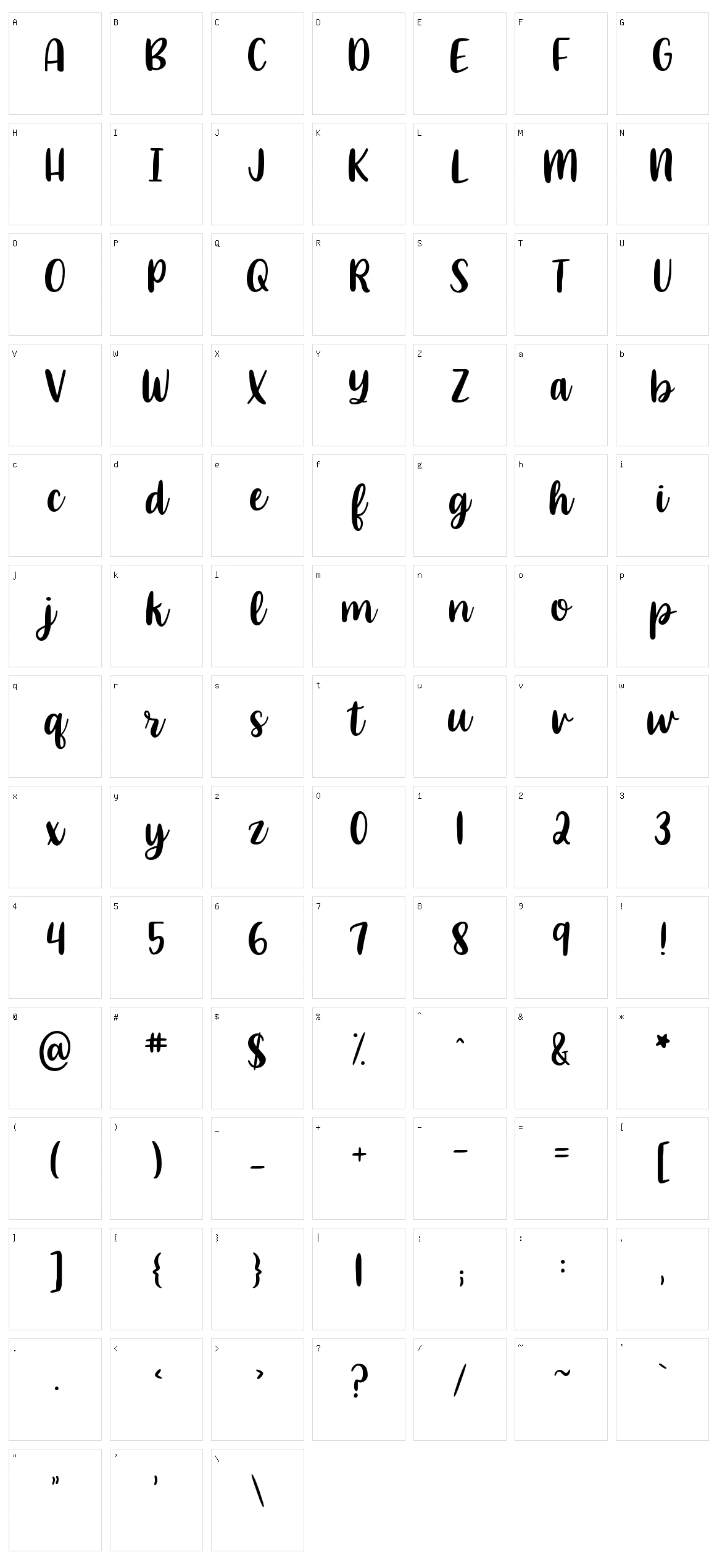 KG What A Time Character Set