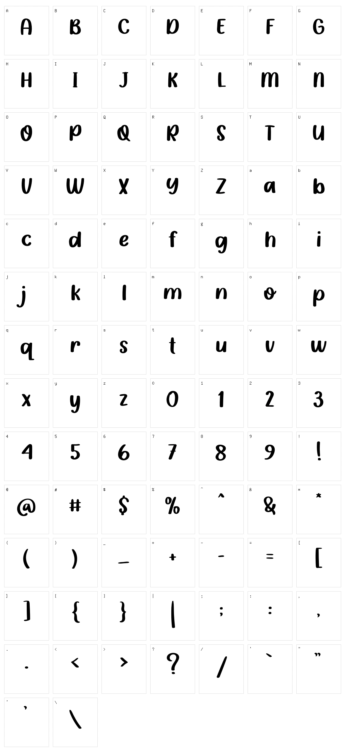 Meet Cute Character Set