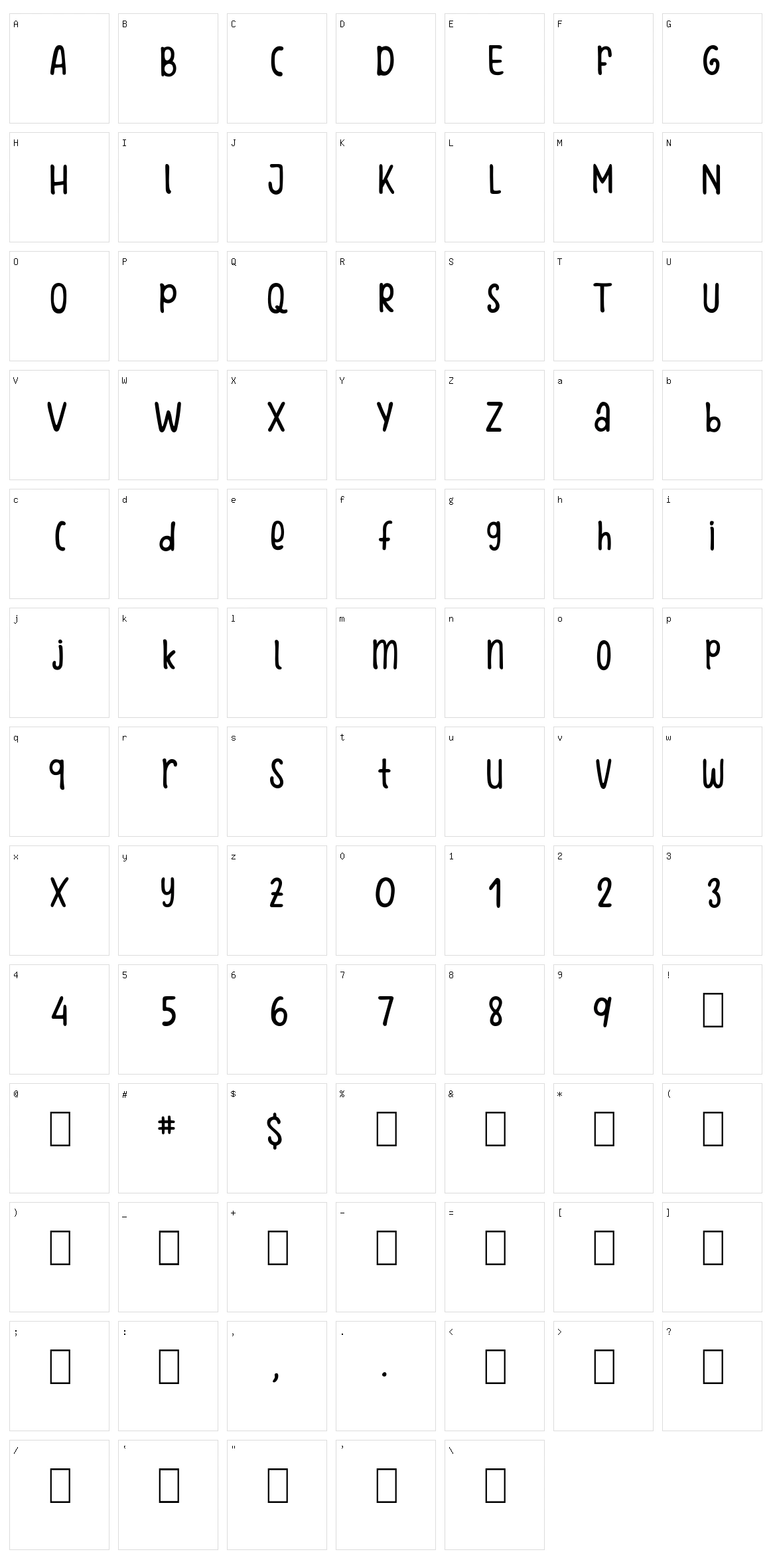 Winter Poppins Character Set