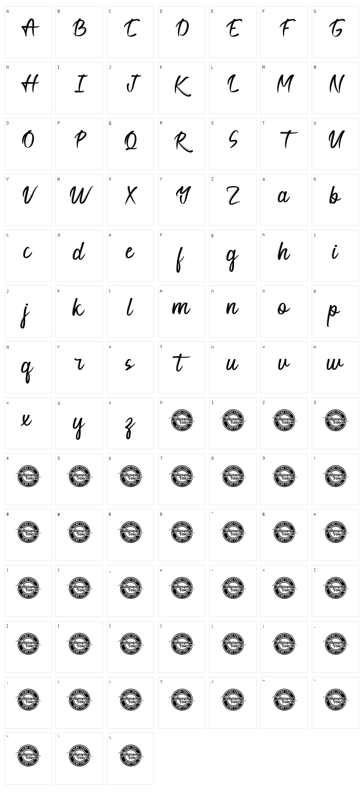 Daughter Character Set