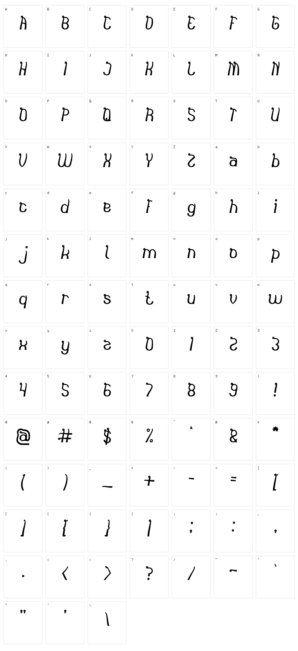 India hair style Character Set