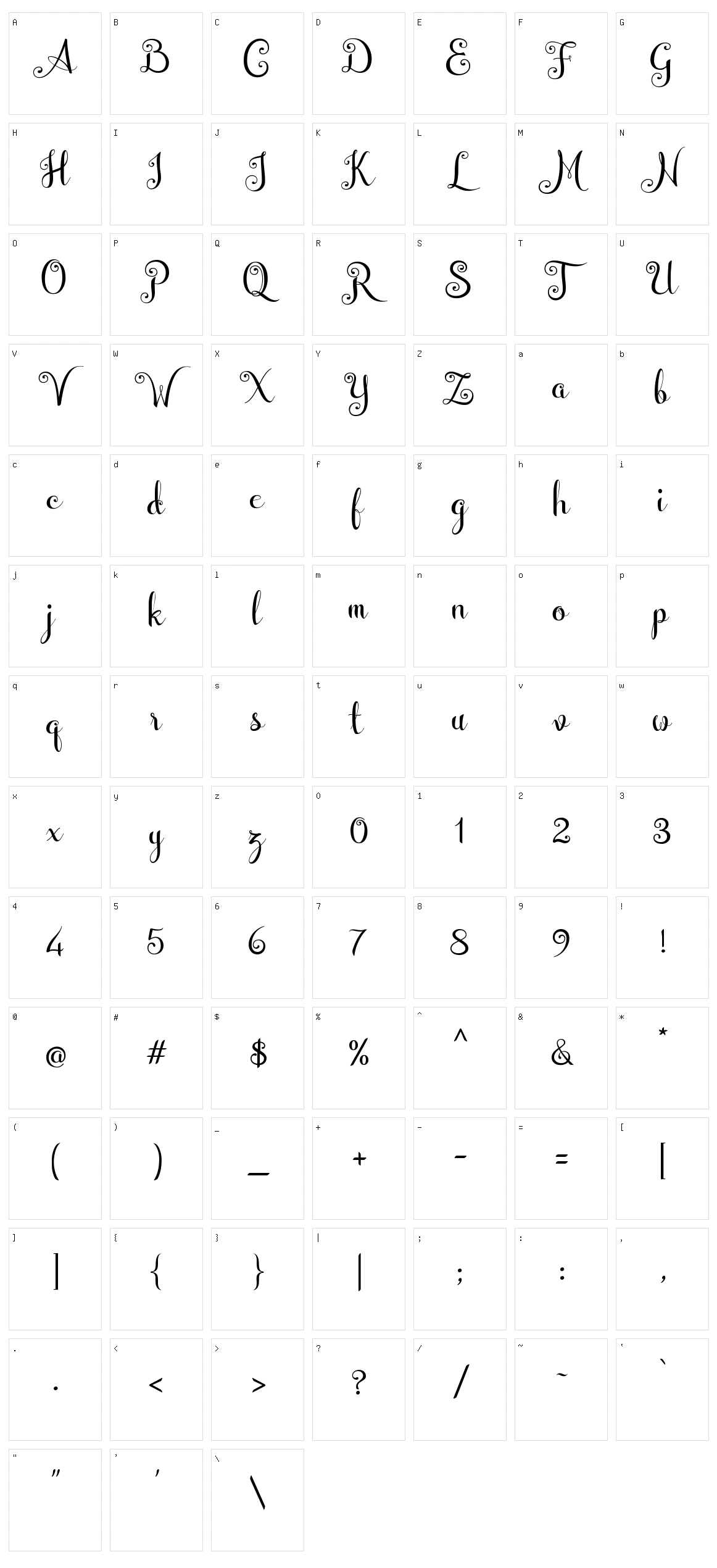 Wedding Character Set