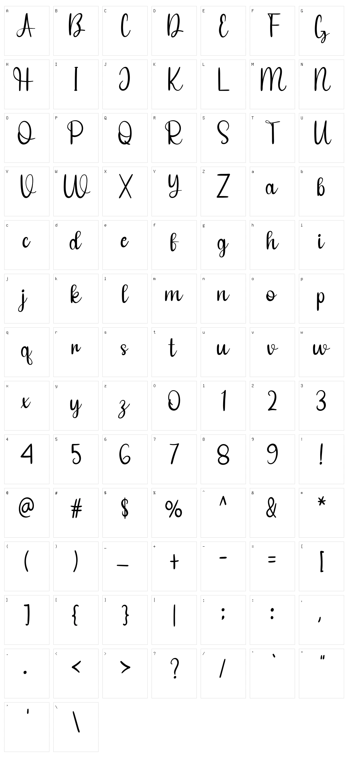 Swimming Character Set