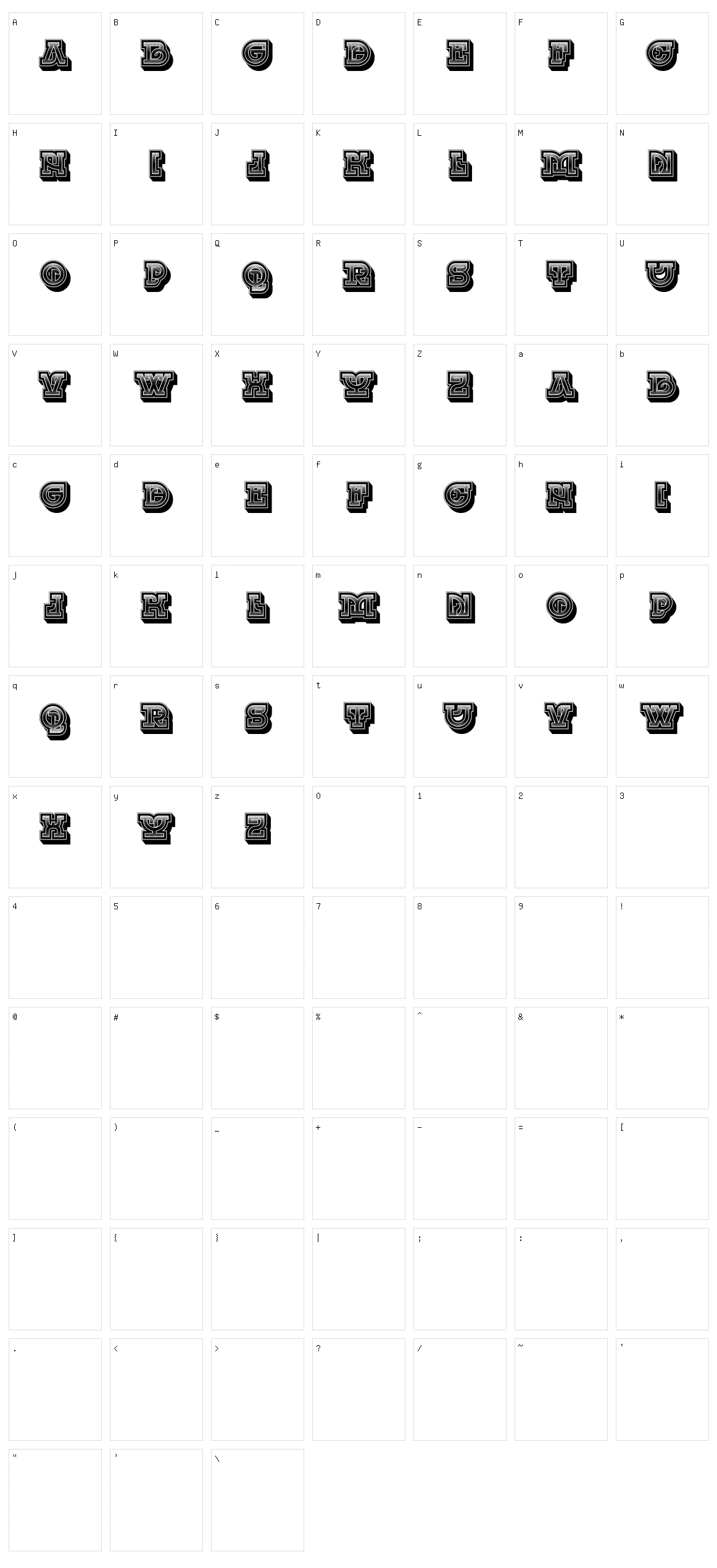 Chinese Zodiac Character Set