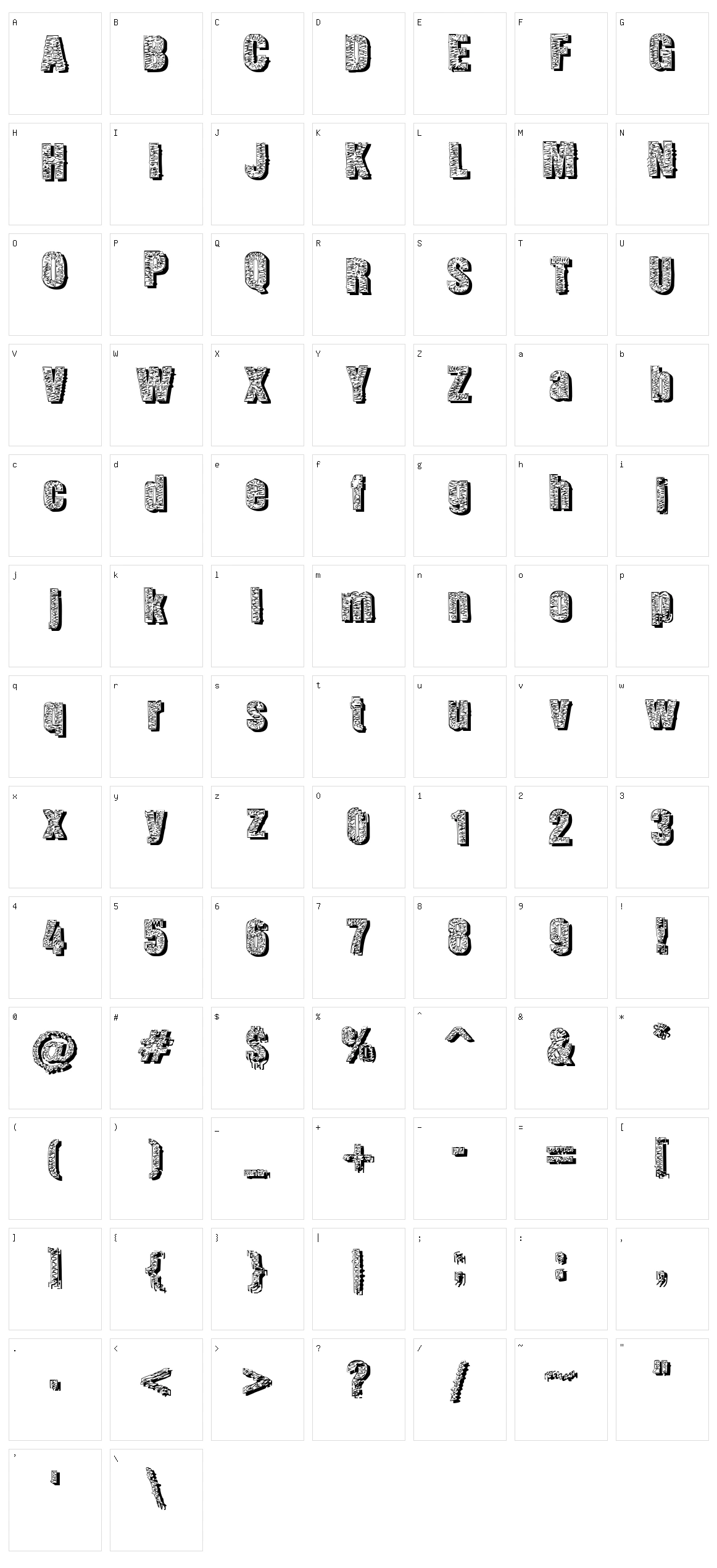 Corporate Suit Character Set